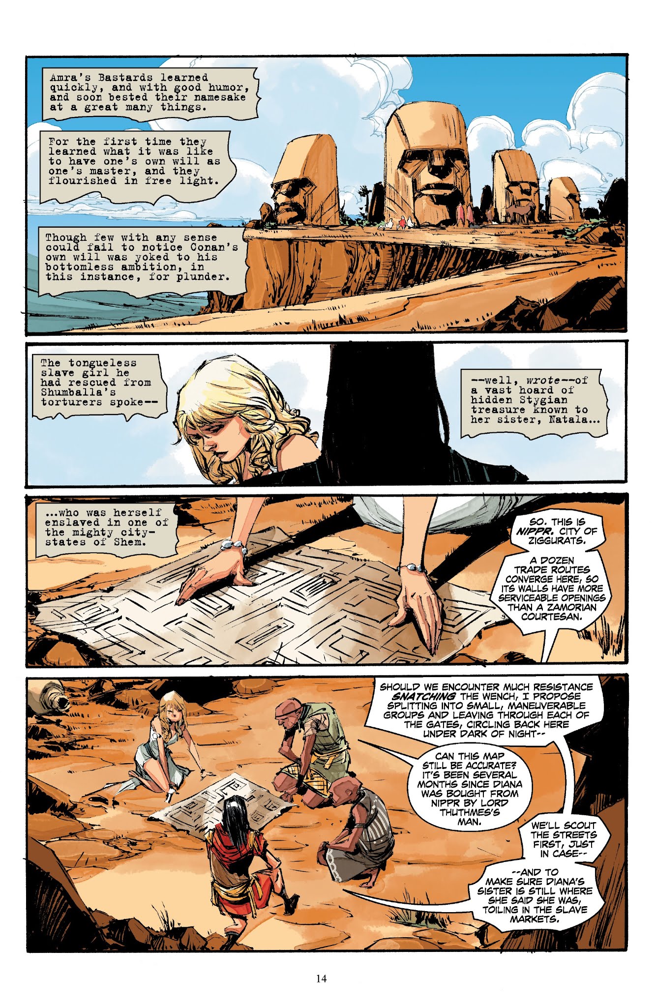 Read online Conan Omnibus comic -  Issue # TPB 7 (Part 1) - 13