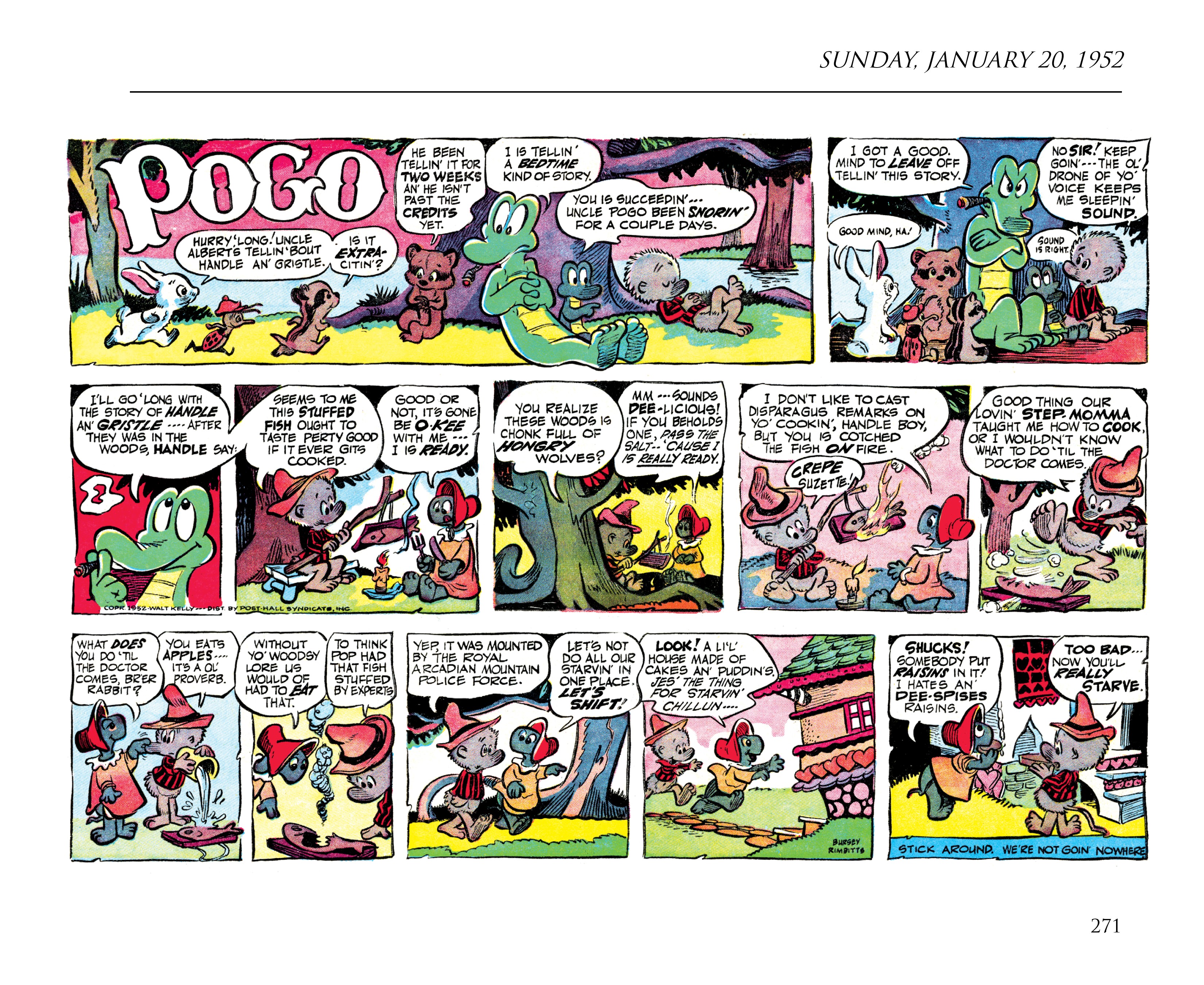 Read online Pogo by Walt Kelly: The Complete Syndicated Comic Strips comic -  Issue # TPB 2 (Part 3) - 89