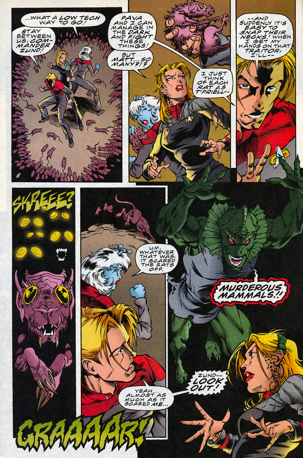 Read online Star Trek: Starfleet Academy (1996) comic -  Issue #15 - 6