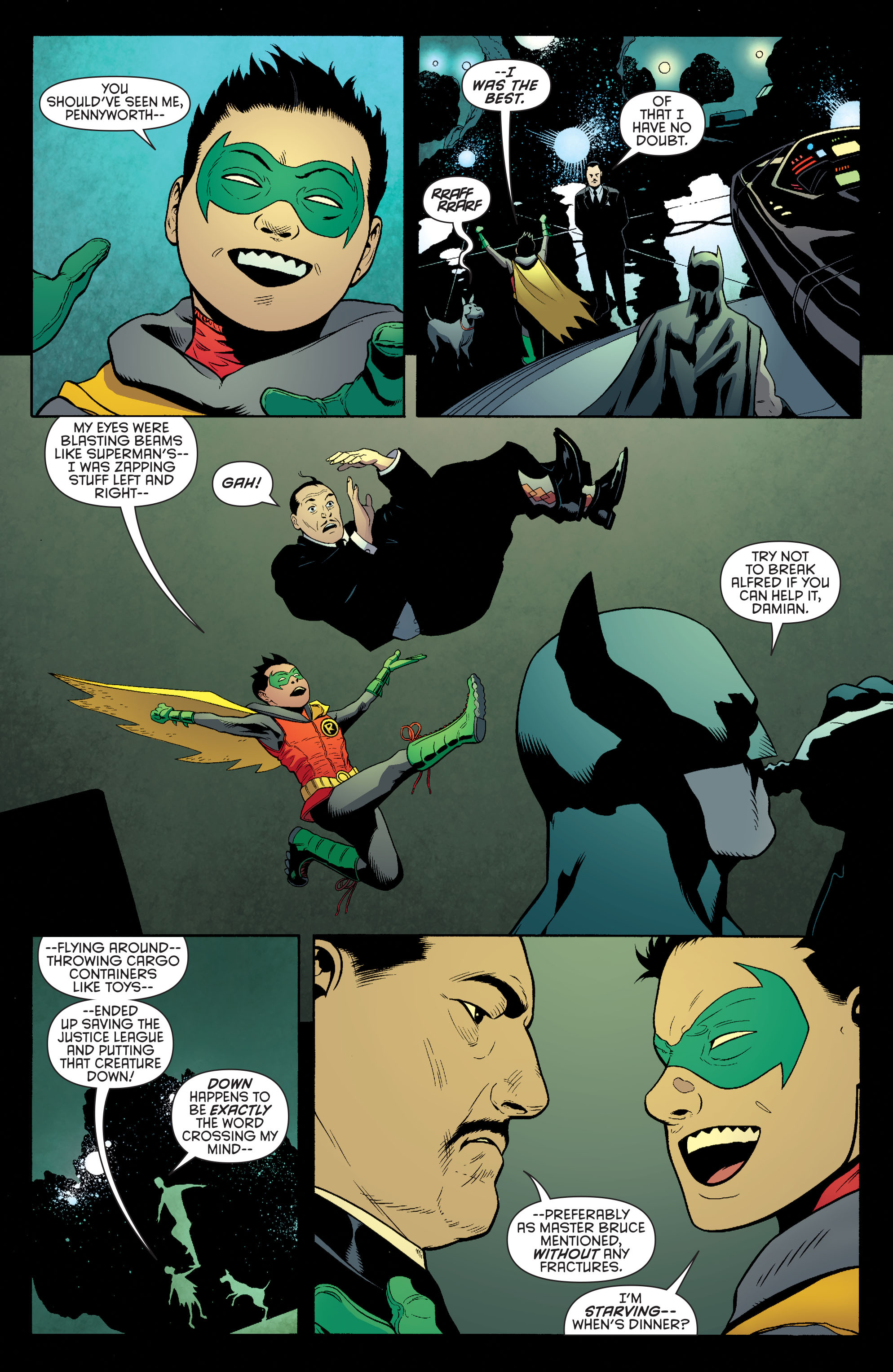 Read online Batman and Robin (2011) comic -  Issue #40 - 8