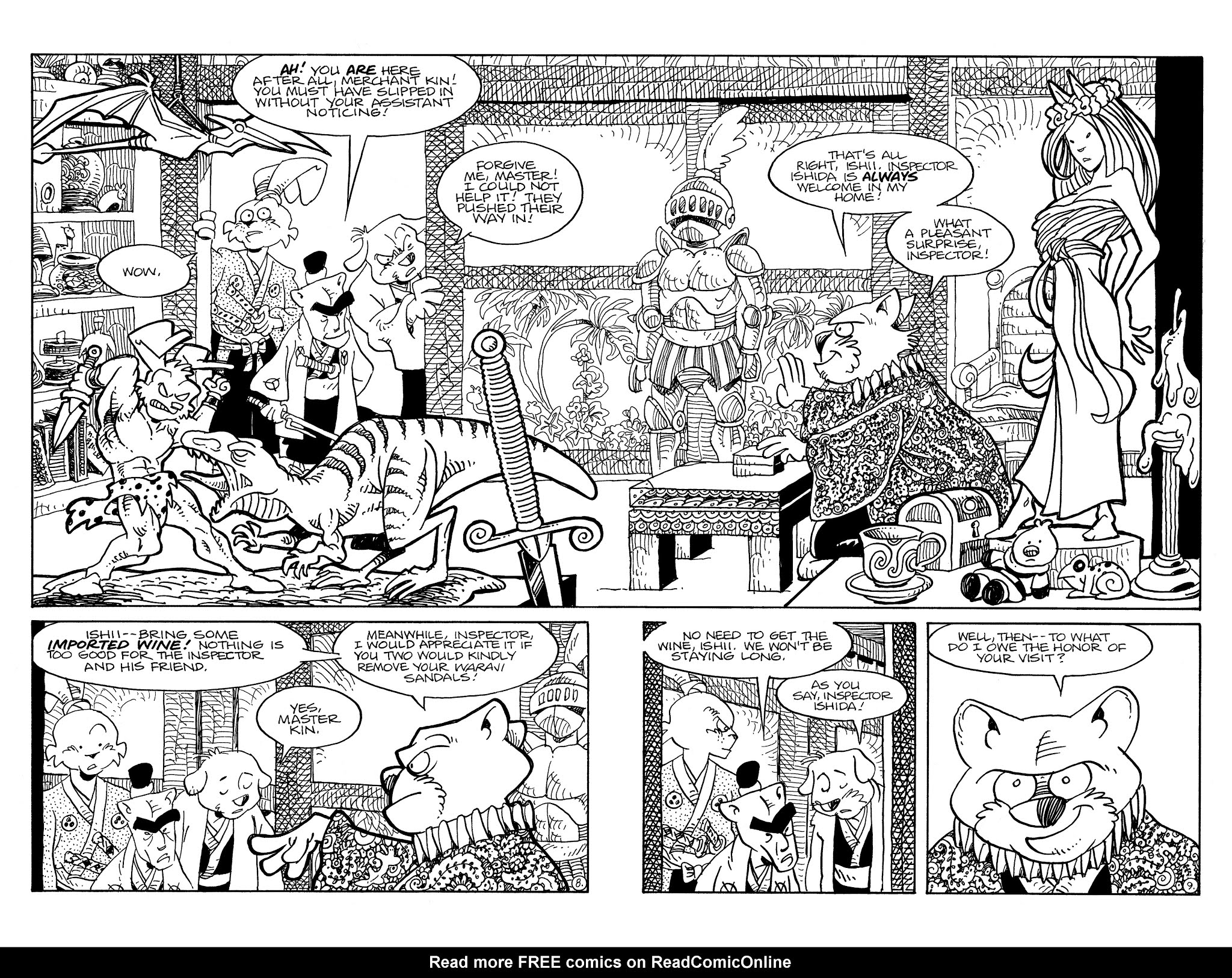 Read online Usagi Yojimbo: The Hidden comic -  Issue #3 - 10