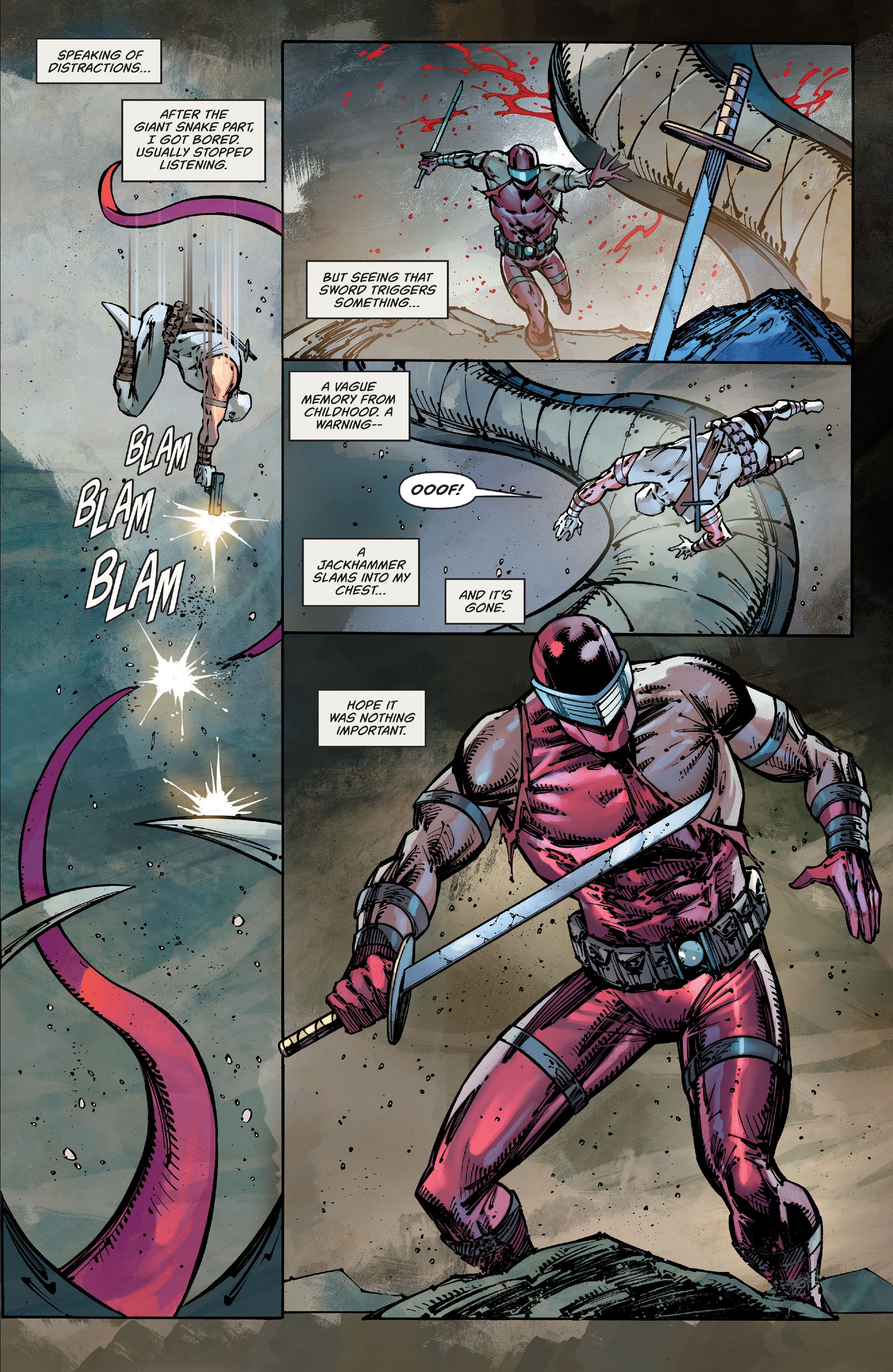Read online Snake Eyes: Deadgame comic -  Issue #3 - 13