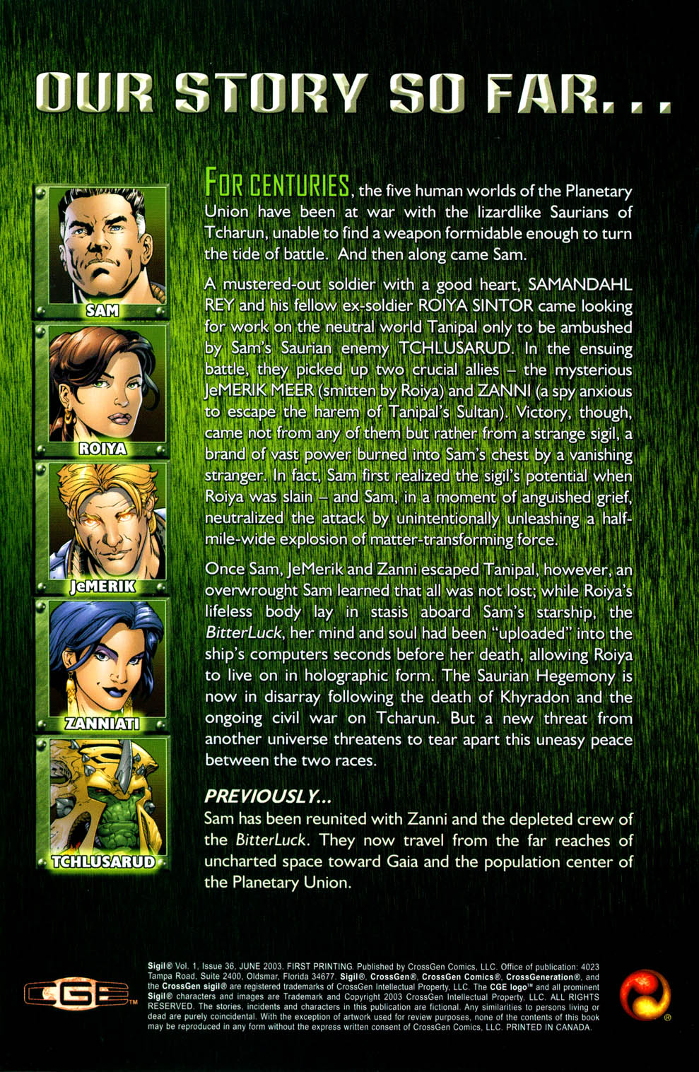 Read online Sigil (2000) comic -  Issue #36 - 4