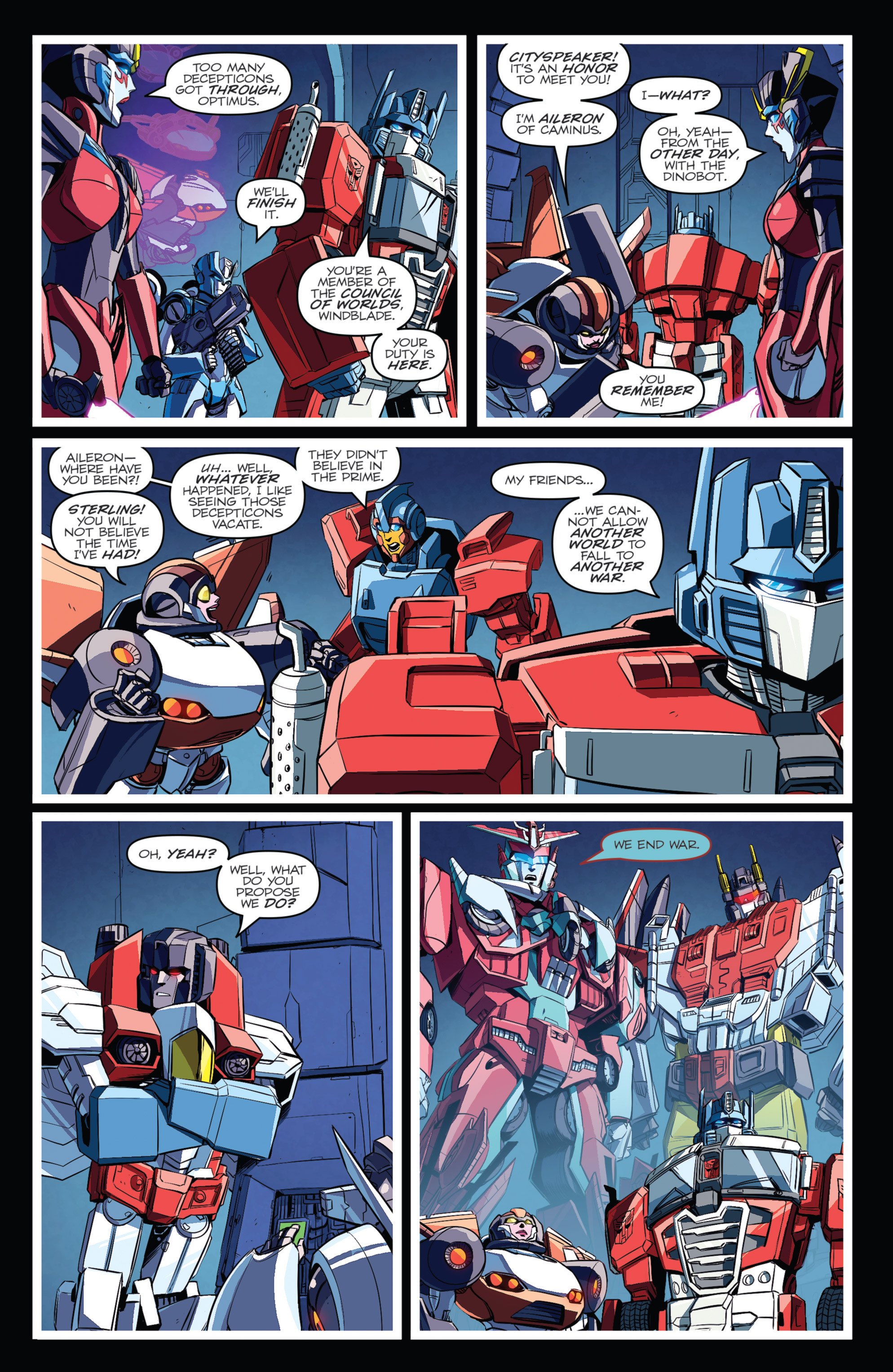 Read online The Transformers (2014) comic -  Issue #49 - 20
