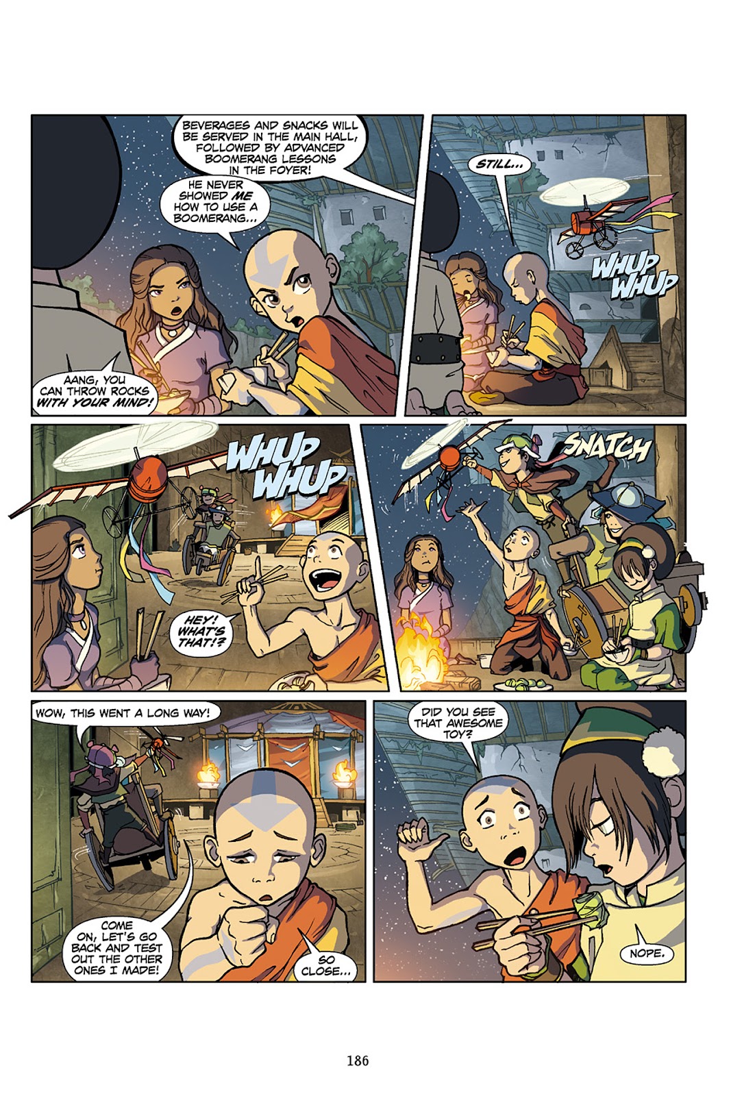Nickelodeon Avatar: The Last Airbender - The Lost Adventures issue Full - Page 187
