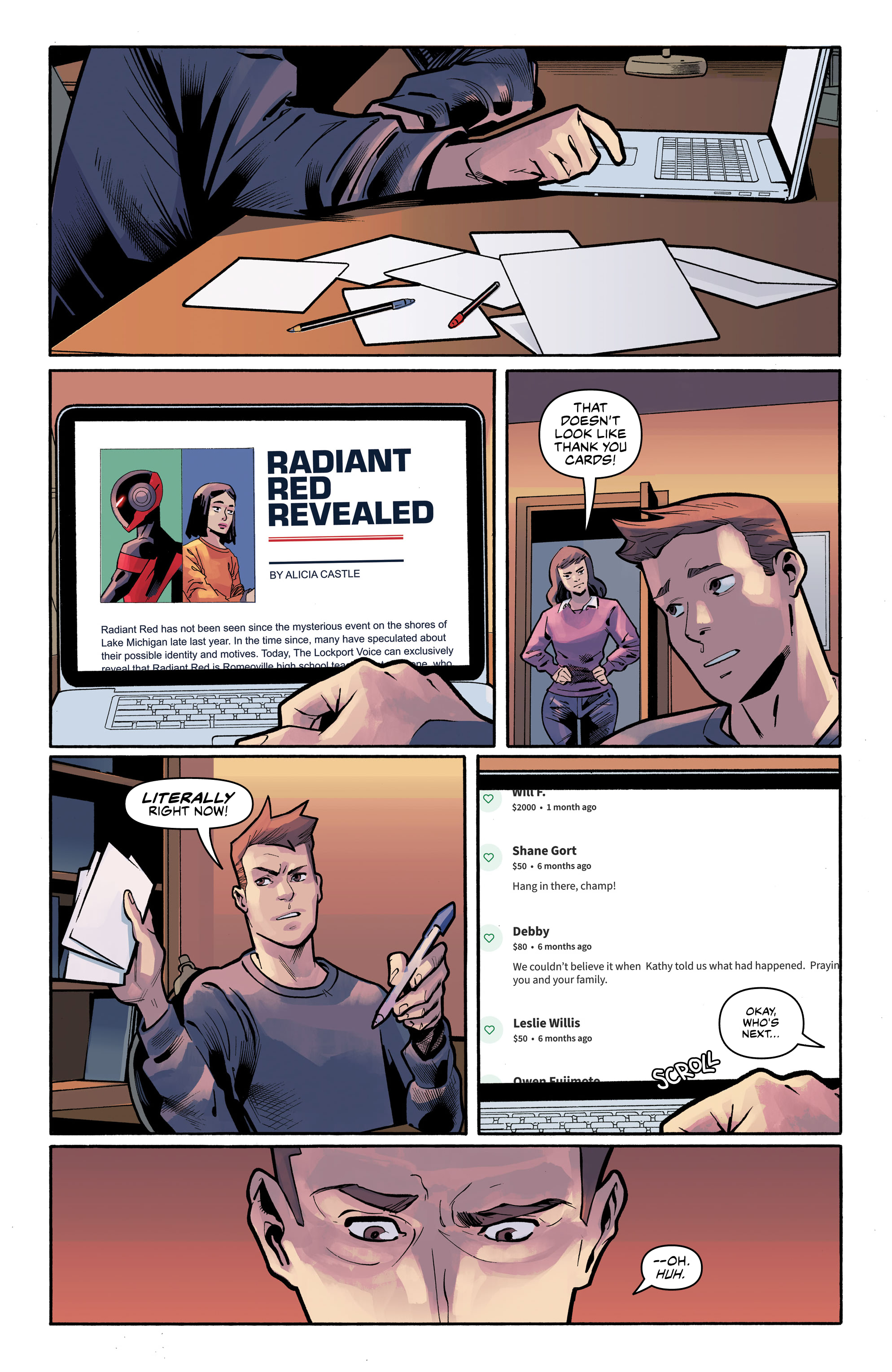 Read online Radiant Black comic -  Issue #19 - 13