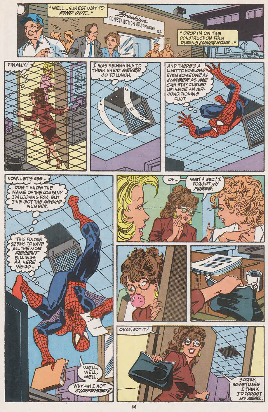 Read online Web of Spider-Man (1985) comic -  Issue #67 - 12