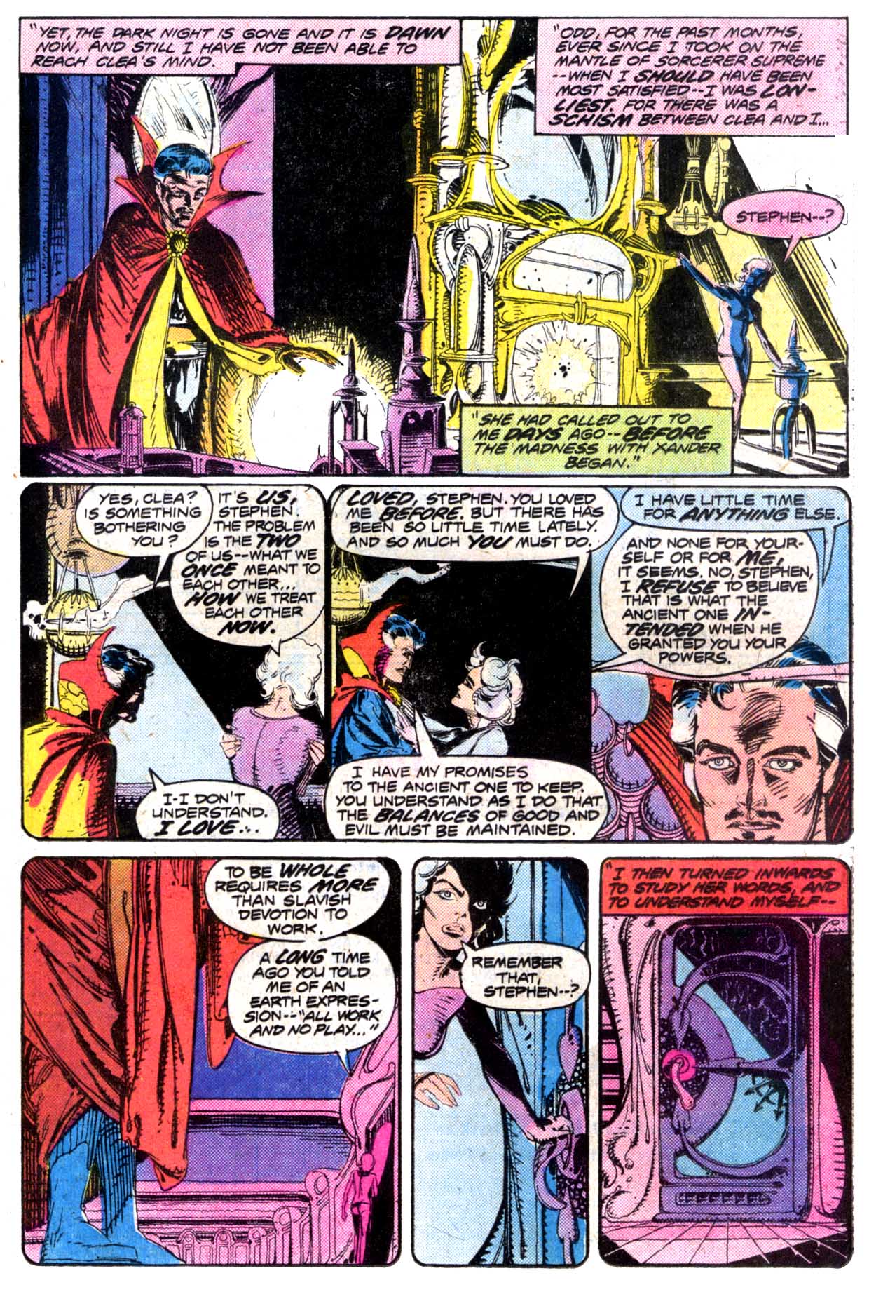 Read online Doctor Strange (1974) comic -  Issue # _Annual - 4