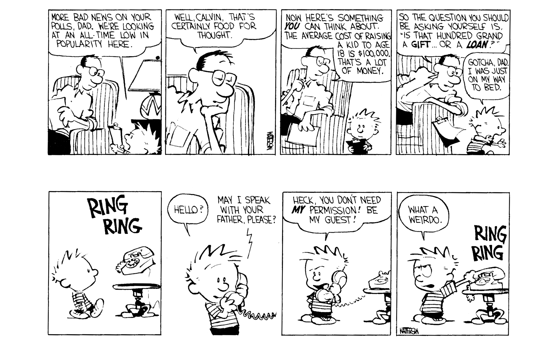Read online Calvin and Hobbes comic -  Issue #3 - 41