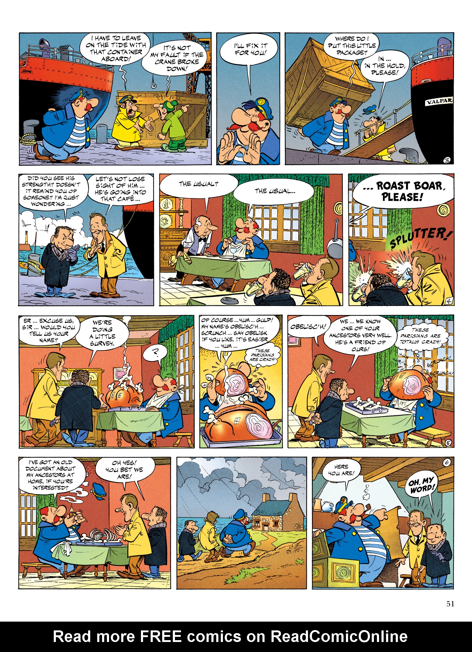 Read online Asterix comic -  Issue #32 - 52