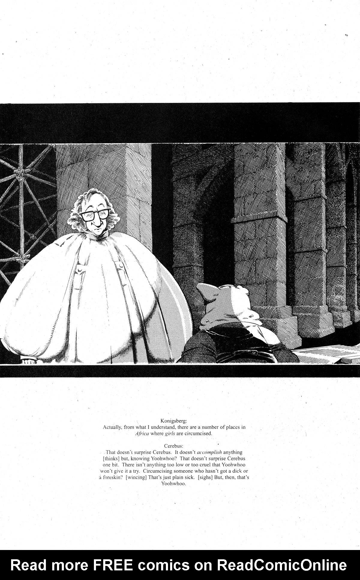 Read online Cerebus comic -  Issue #282 - 18