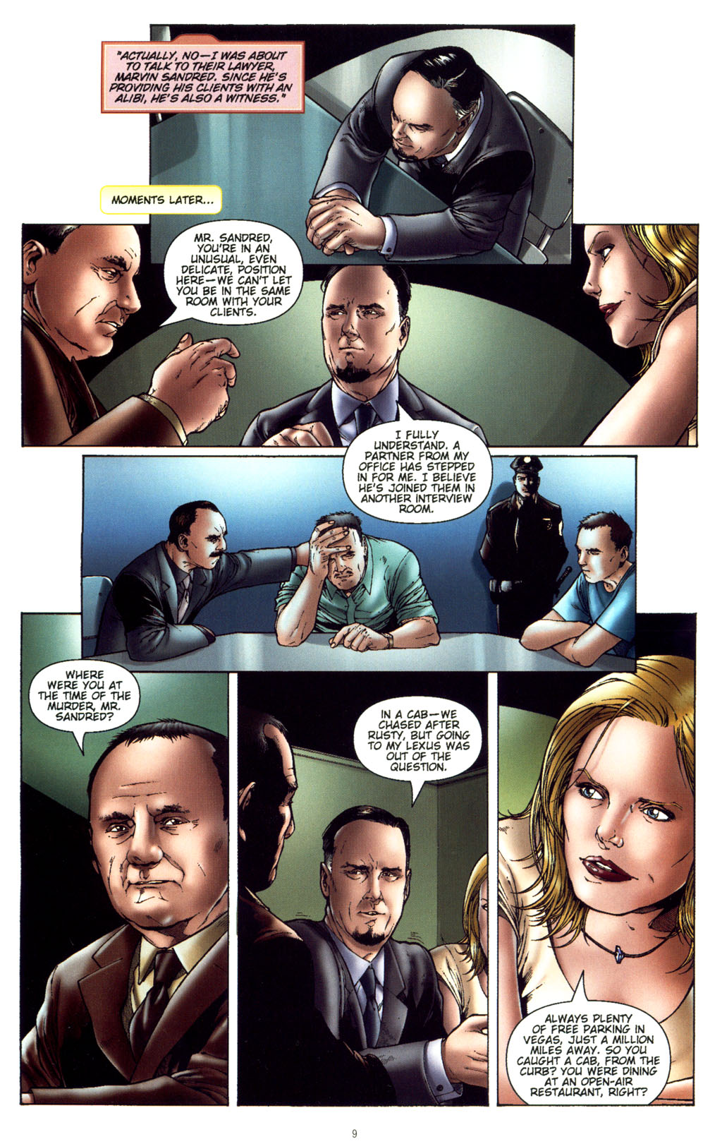 Read online CSI: Crime Scene Investigation: Bad Rap comic -  Issue #5 - 12