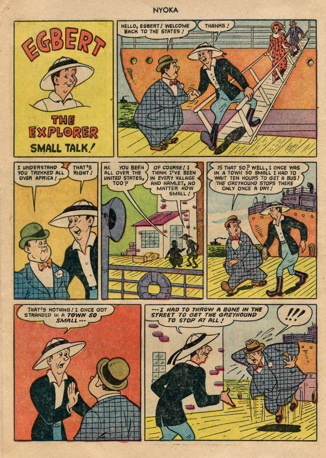Read online Nyoka the Jungle Girl (1945) comic -  Issue #63 - 10
