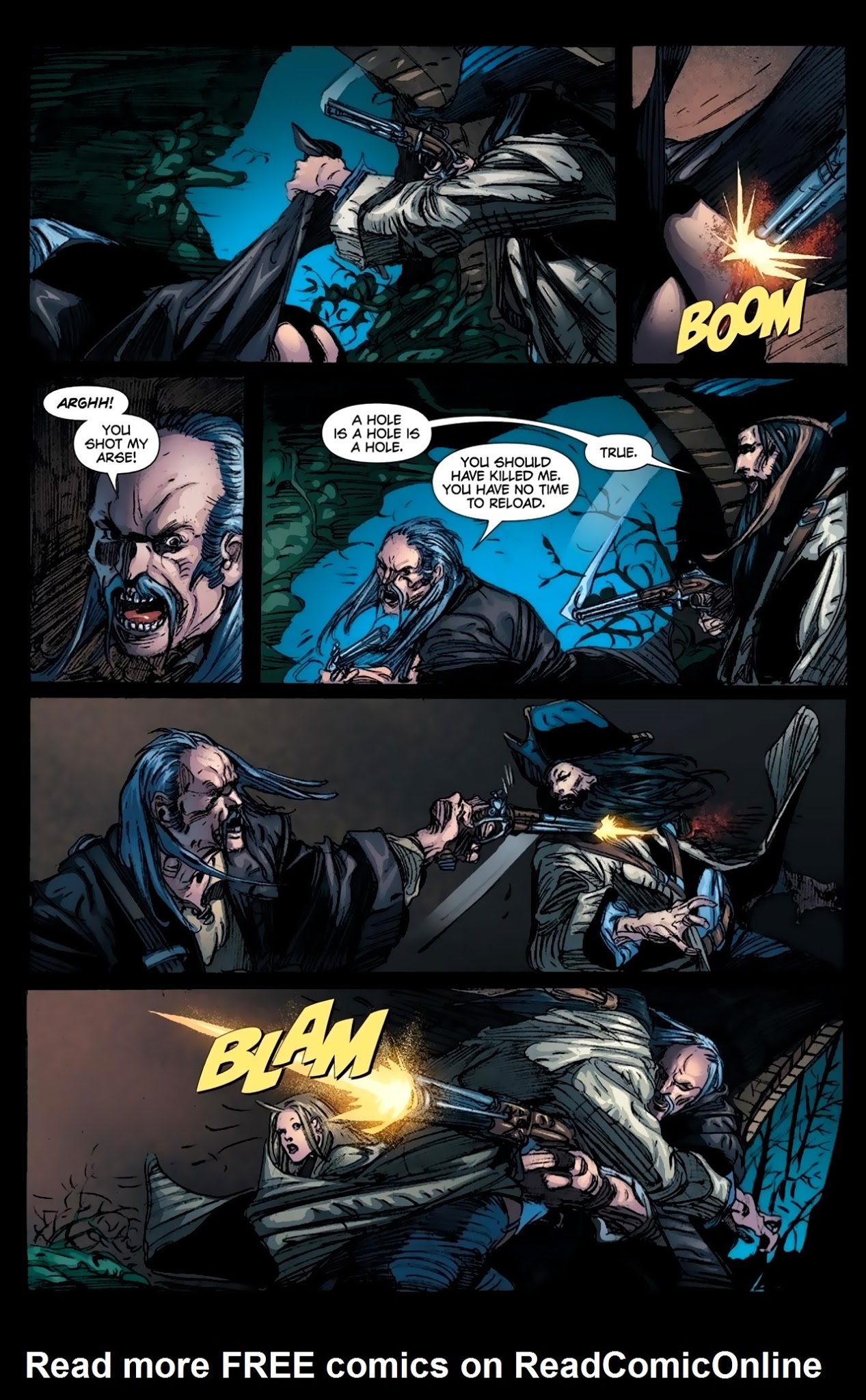 Read online Blackbeard: Legend of the Pyrate King comic -  Issue #5 - 13