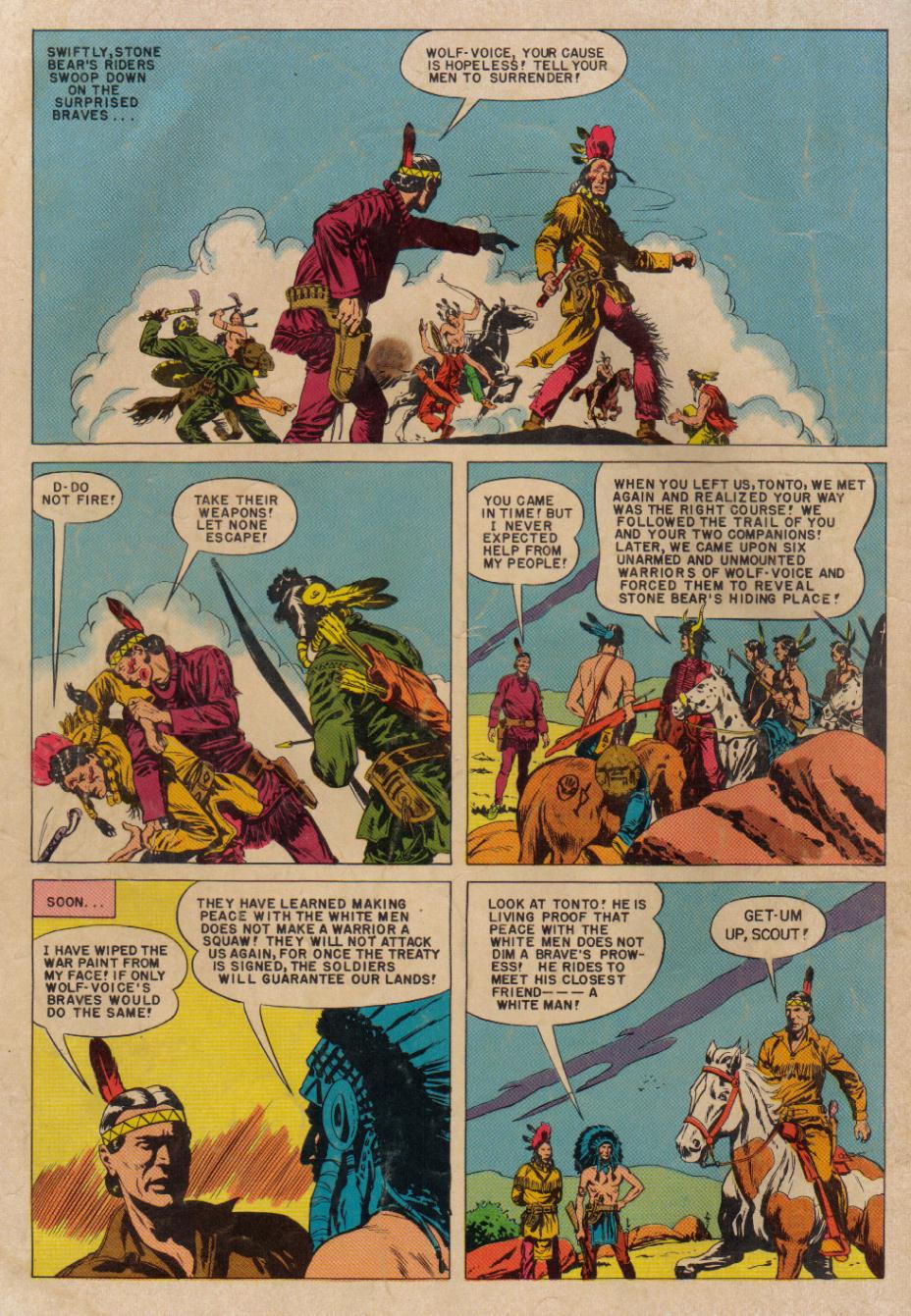 Read online Lone Ranger's Companion Tonto comic -  Issue #12 - 36