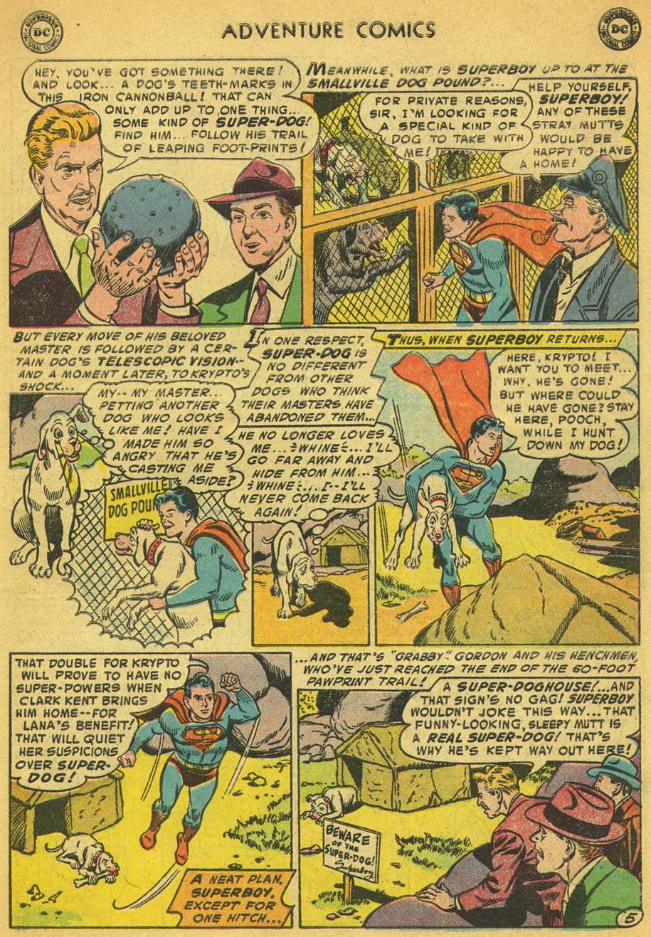 Read online Adventure Comics (1938) comic -  Issue #214 - 7