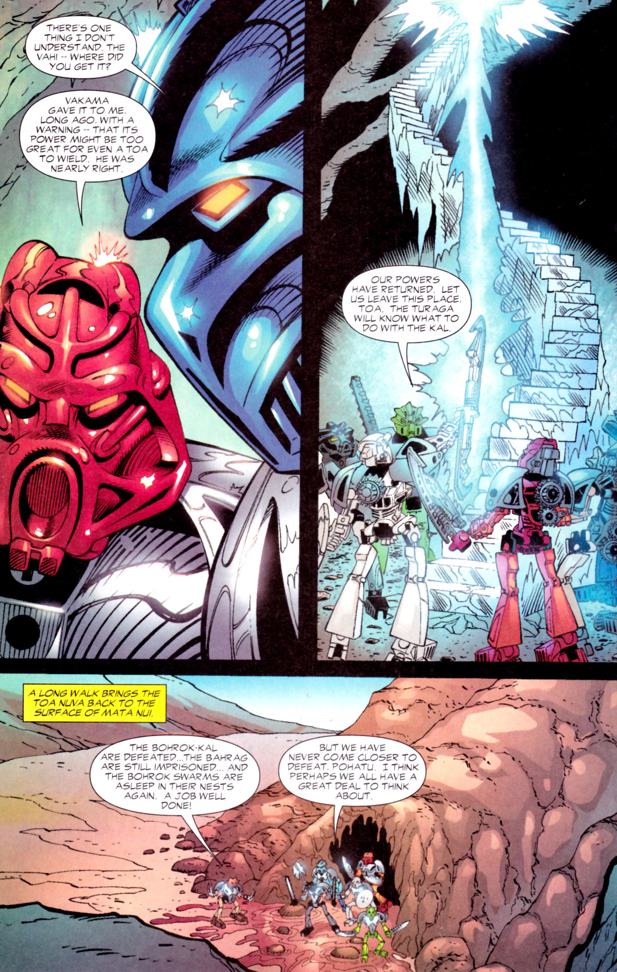 Read online Bionicle comic -  Issue #12 - 13