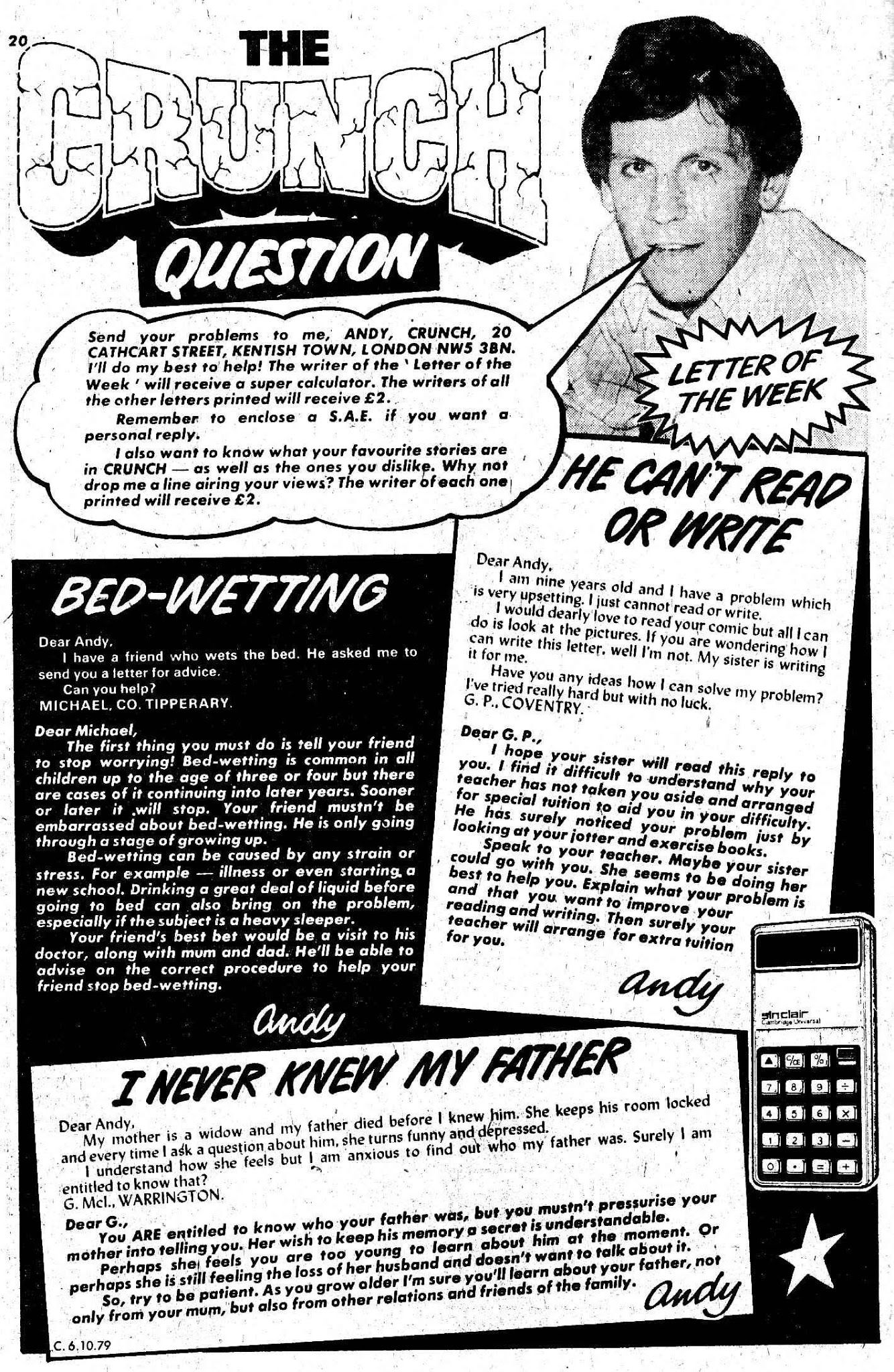 Read online The Crunch comic -  Issue #38 - 20