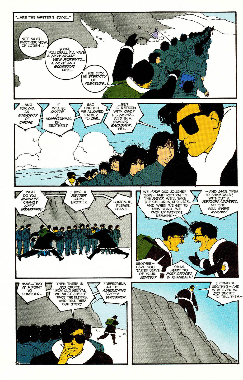 Read online The Shadow (1987) comic -  Issue #18 - 28