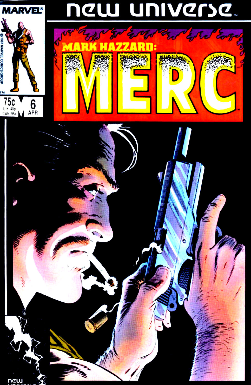 Read online Mark Hazzard: Merc comic -  Issue #6 - 1