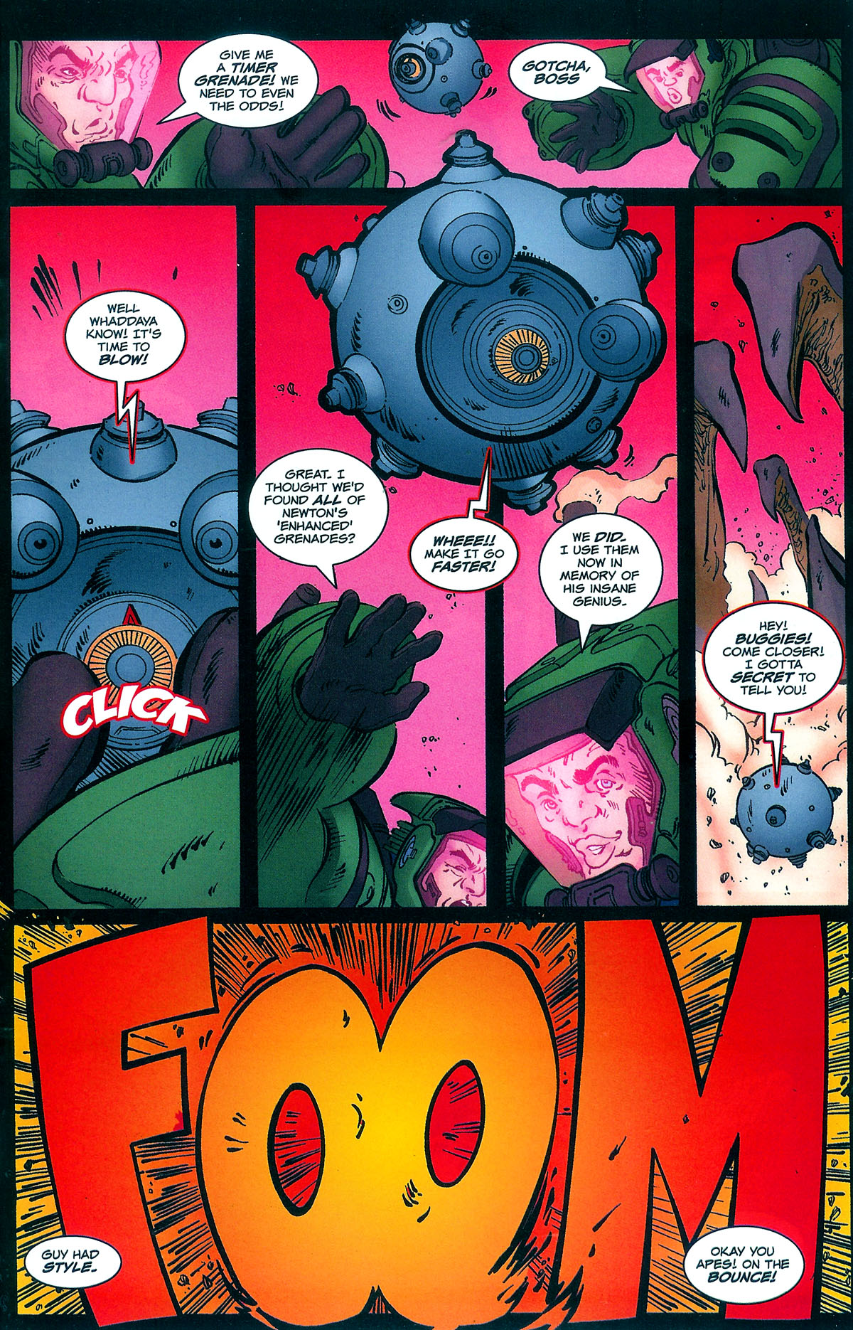 Read online Starship Troopers: Damaged Justice comic -  Issue #1 - 21