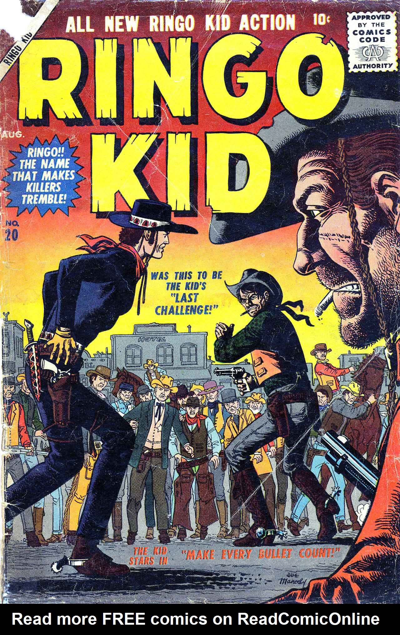 Read online Ringo Kid comic -  Issue #20 - 1