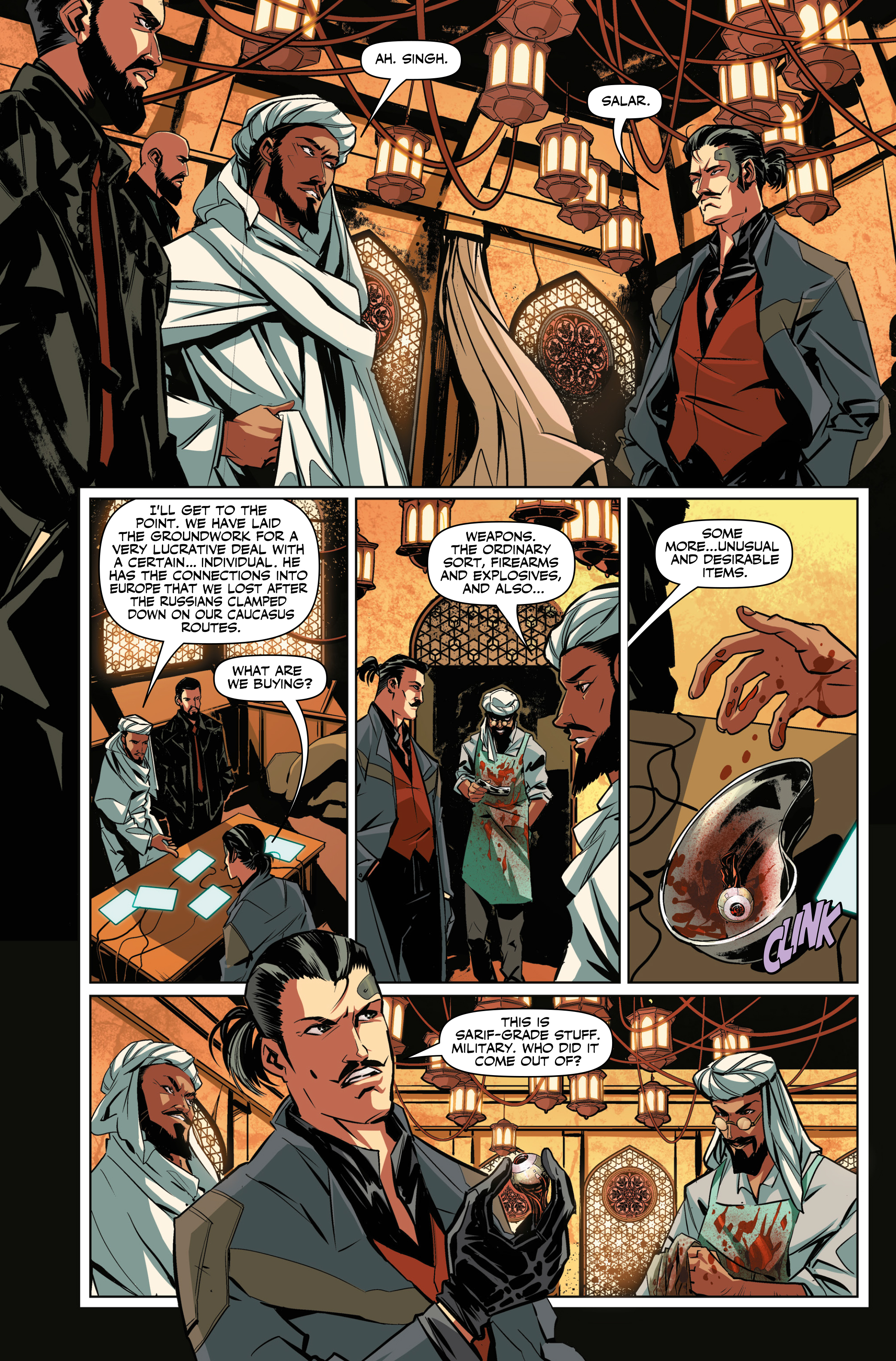 Read online Deus Ex: The Dawning Darkness comic -  Issue # Full - 4