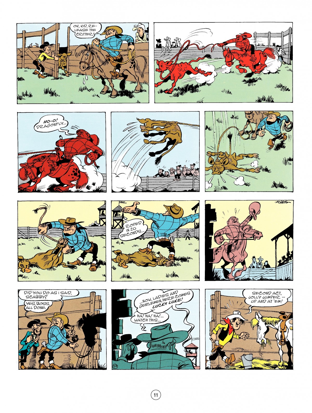 Read online A Lucky Luke Adventure comic -  Issue #54 - 11