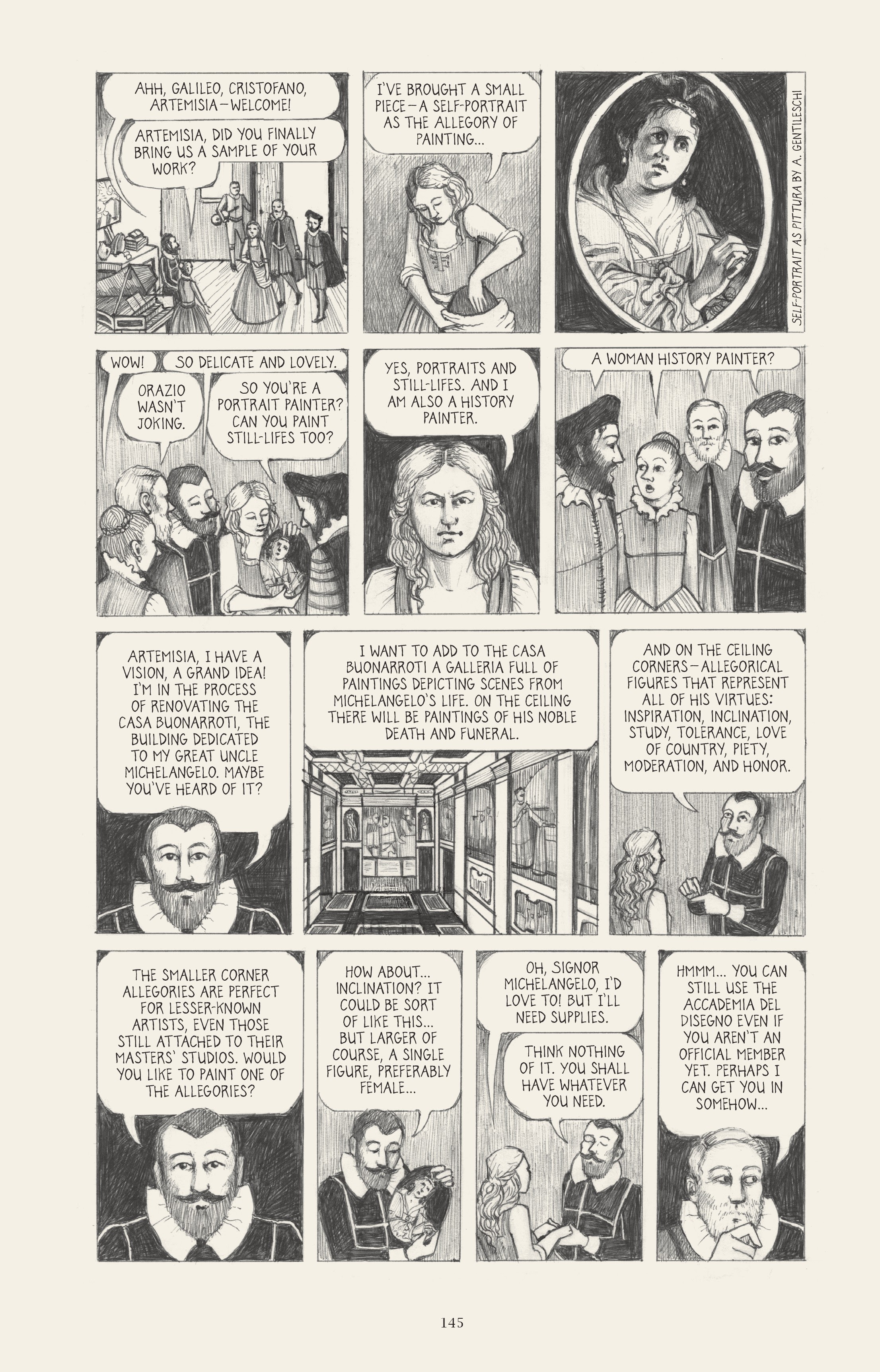 Read online I Know What I Am: The Life and Times of Artemisia Gentileschi comic -  Issue # TPB (Part 2) - 52