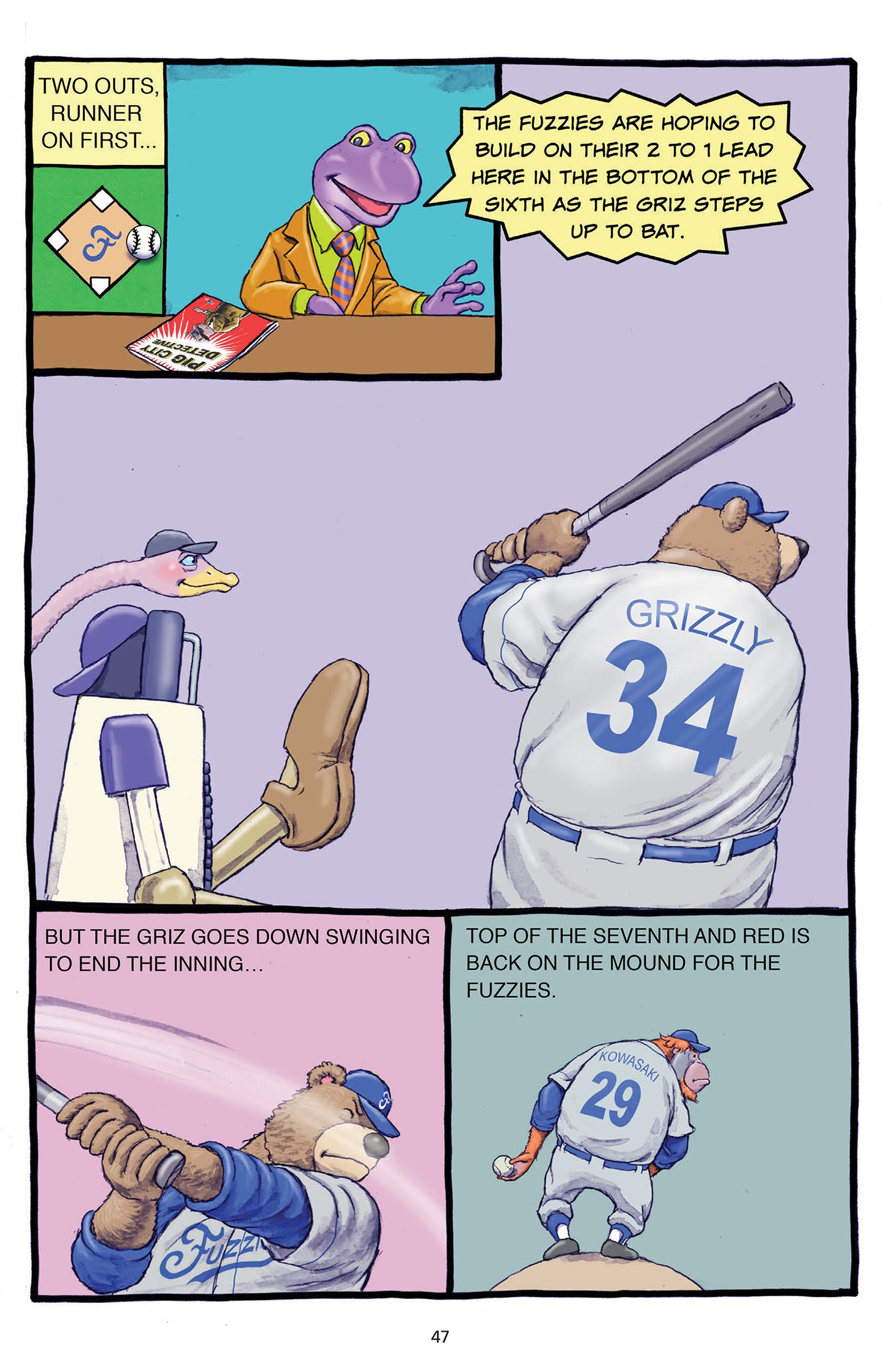 Read online Fuzzy Baseball comic -  Issue #3 - 49