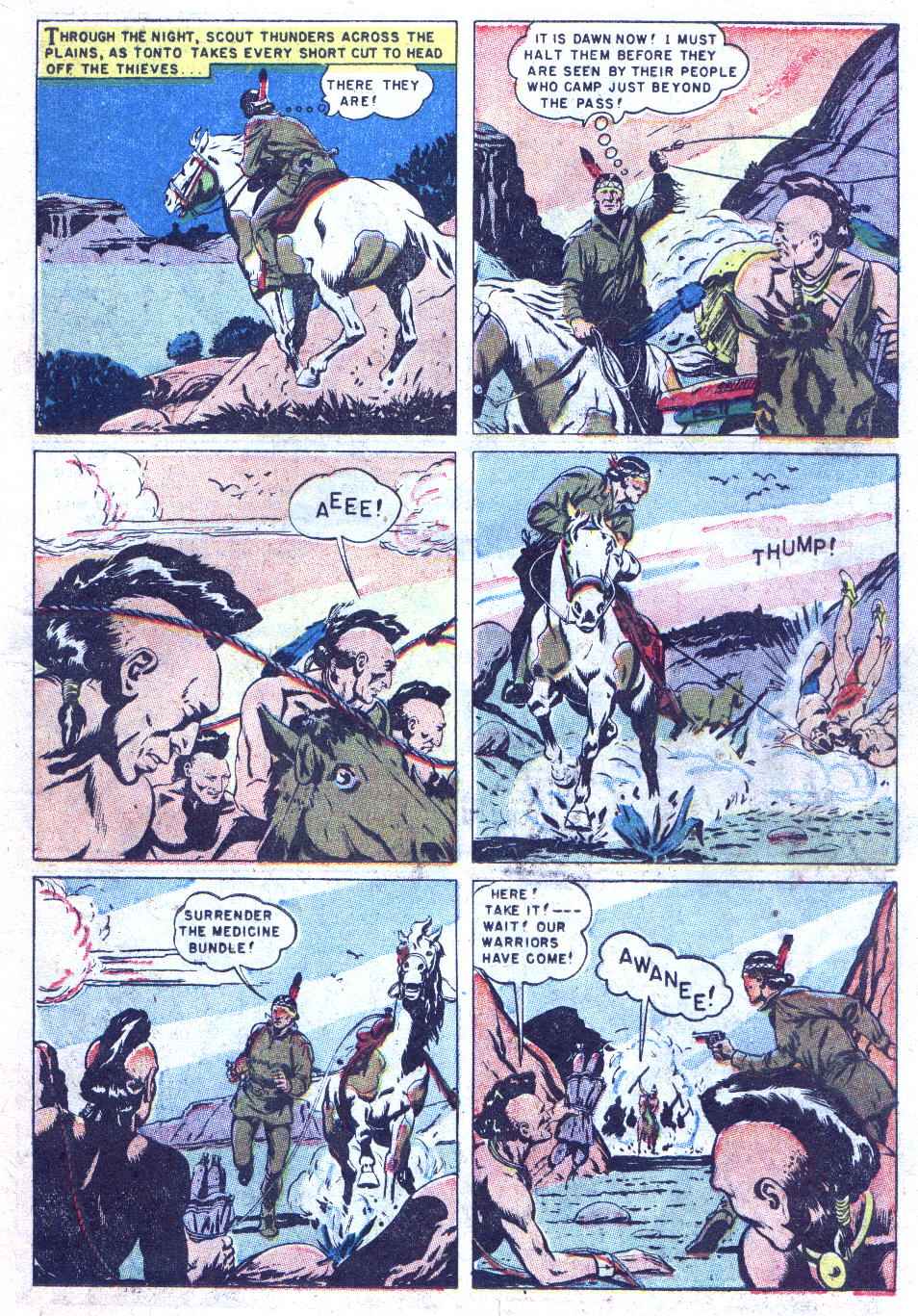 Read online Lone Ranger's Companion Tonto comic -  Issue #2 - 11