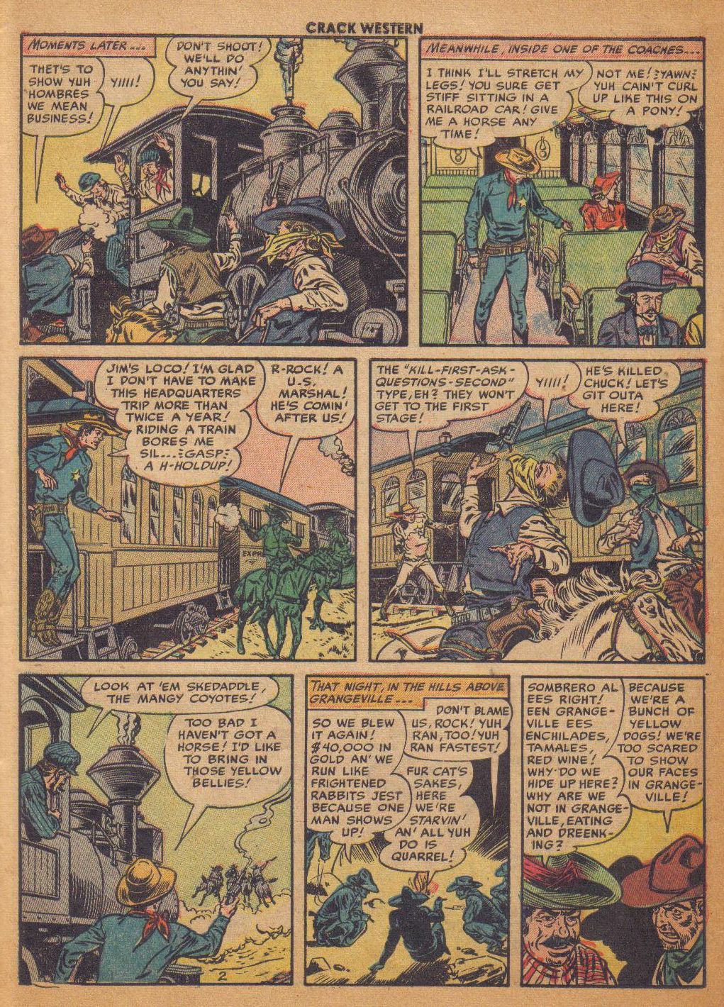 Read online Crack Western comic -  Issue #84 - 27