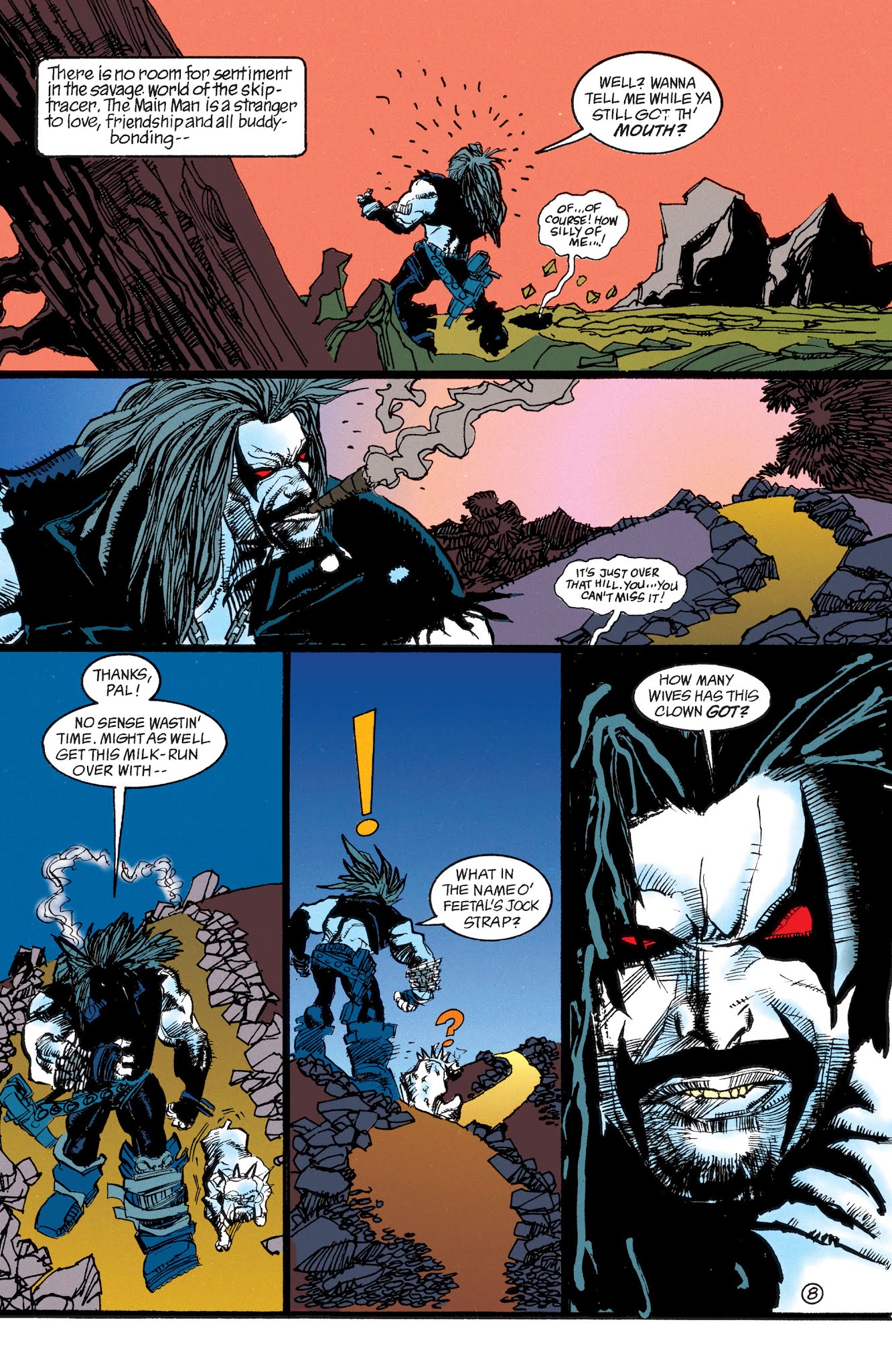 Read online Lobo by Keith Giffen & Alan Grant comic -  Issue # TPB 1 (Part 3) - 76