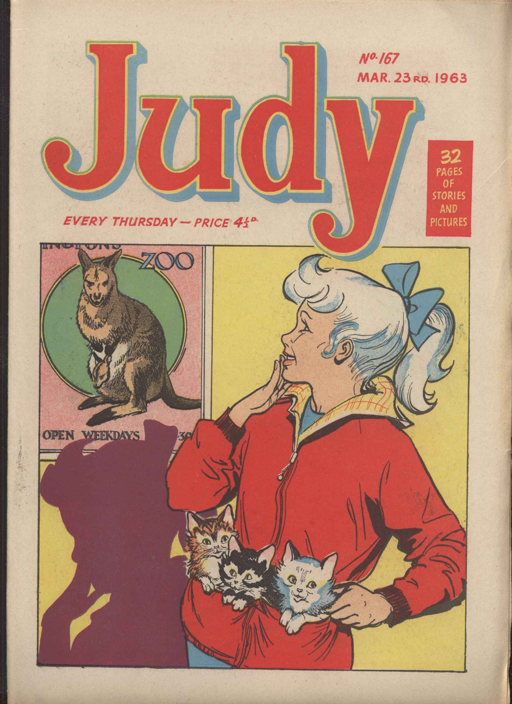 Read online Judy comic -  Issue #167 - 1