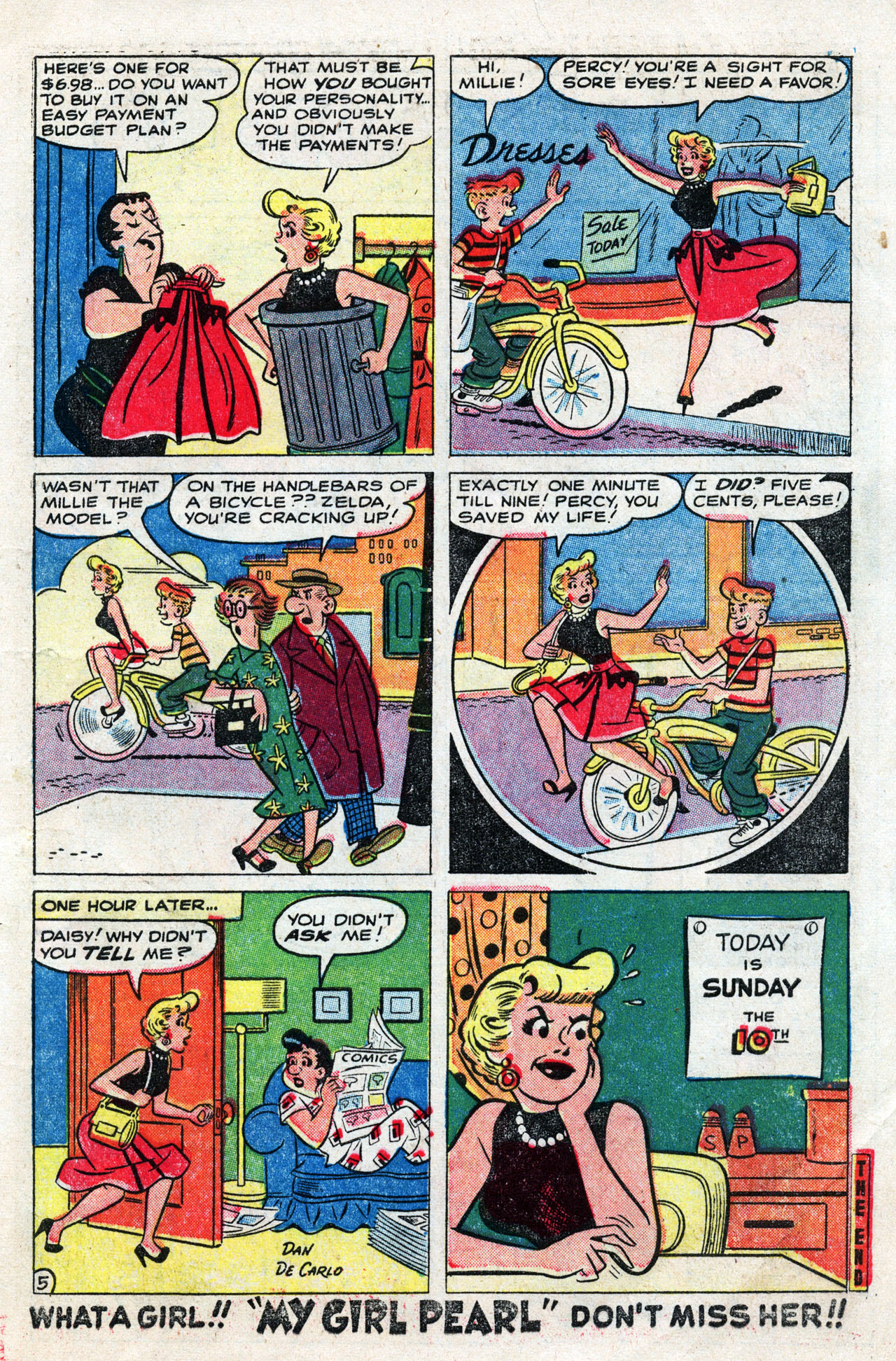 Read online Millie the Model comic -  Issue #59 - 7