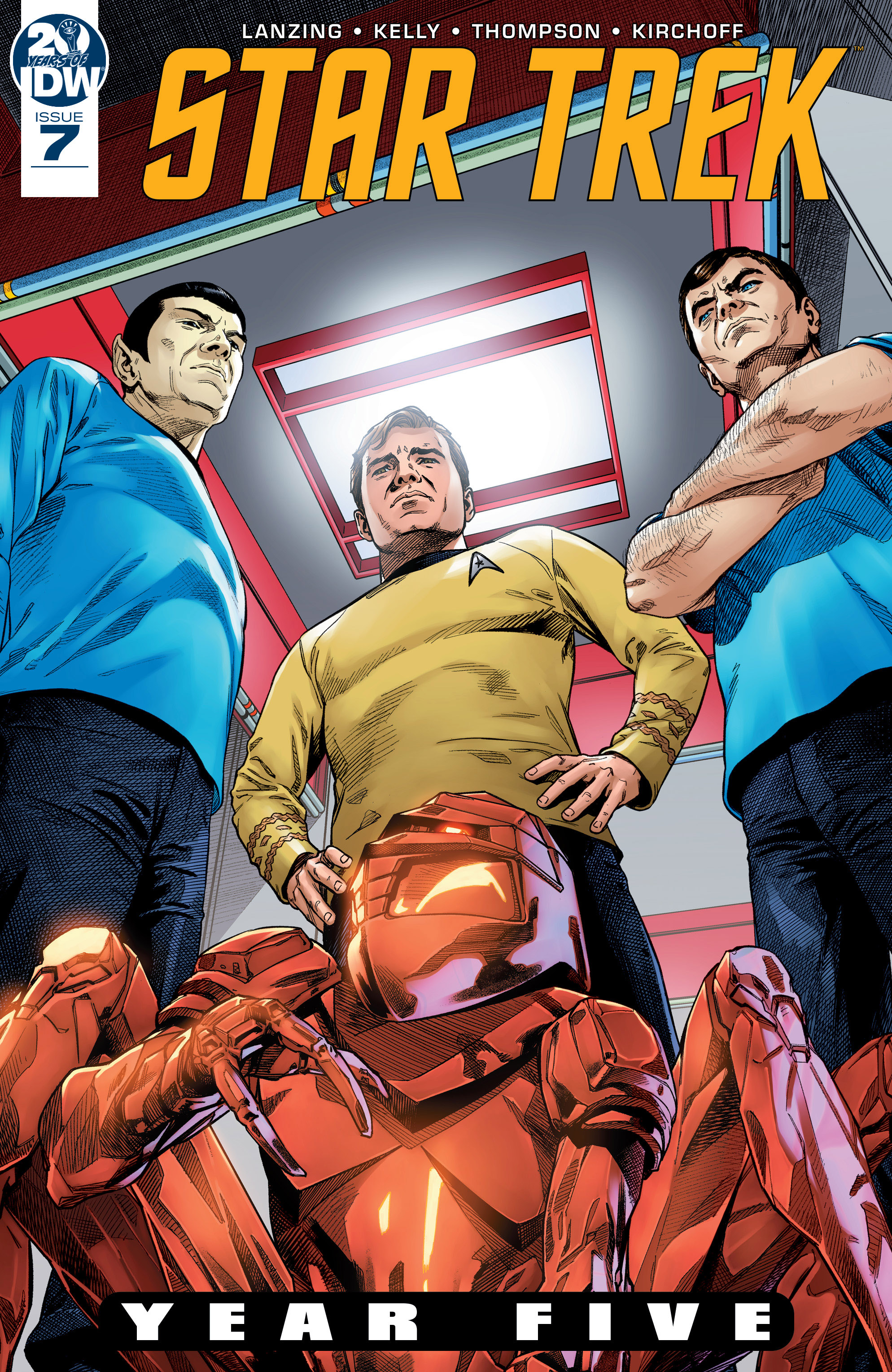 Read online Star Trek: Year Five comic -  Issue #7 - 1