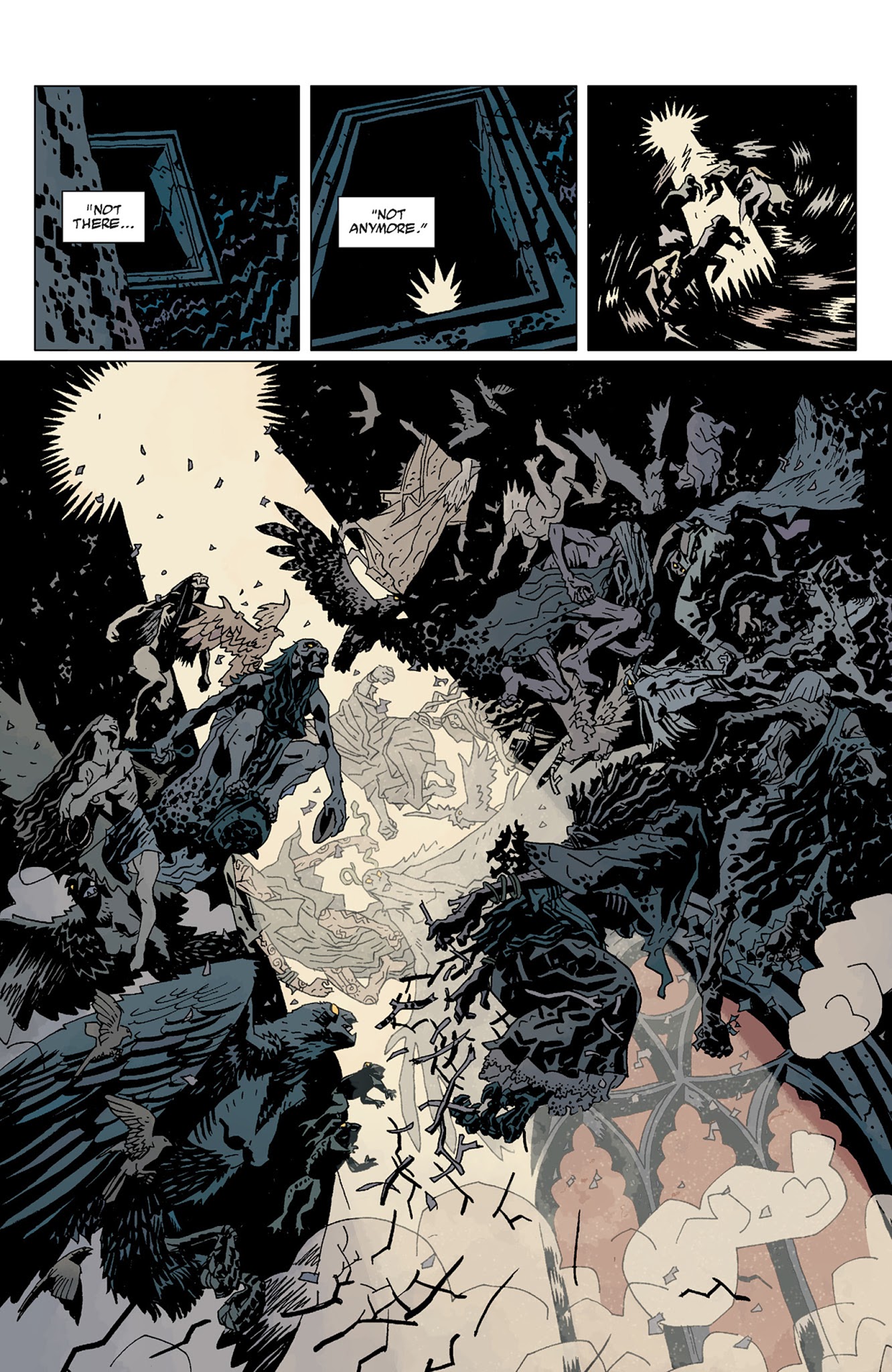 Read online Hellboy: Darkness Calls comic -  Issue # TPB - 135