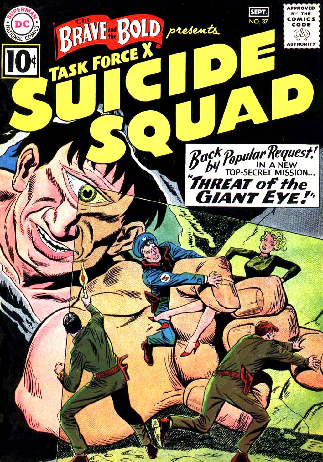 Read online The Brave and the Bold (1955) comic -  Issue #37 - 1