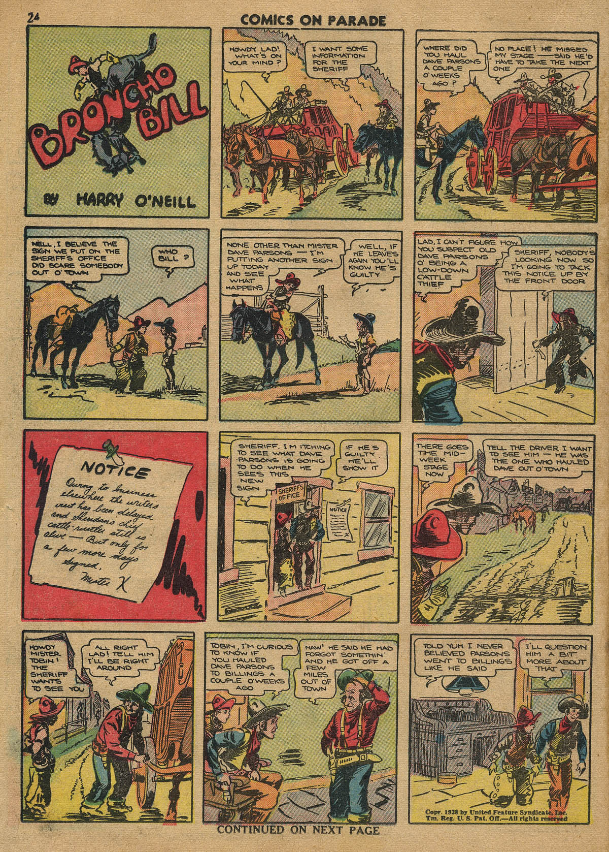 Read online Comics on Parade comic -  Issue #9 - 26