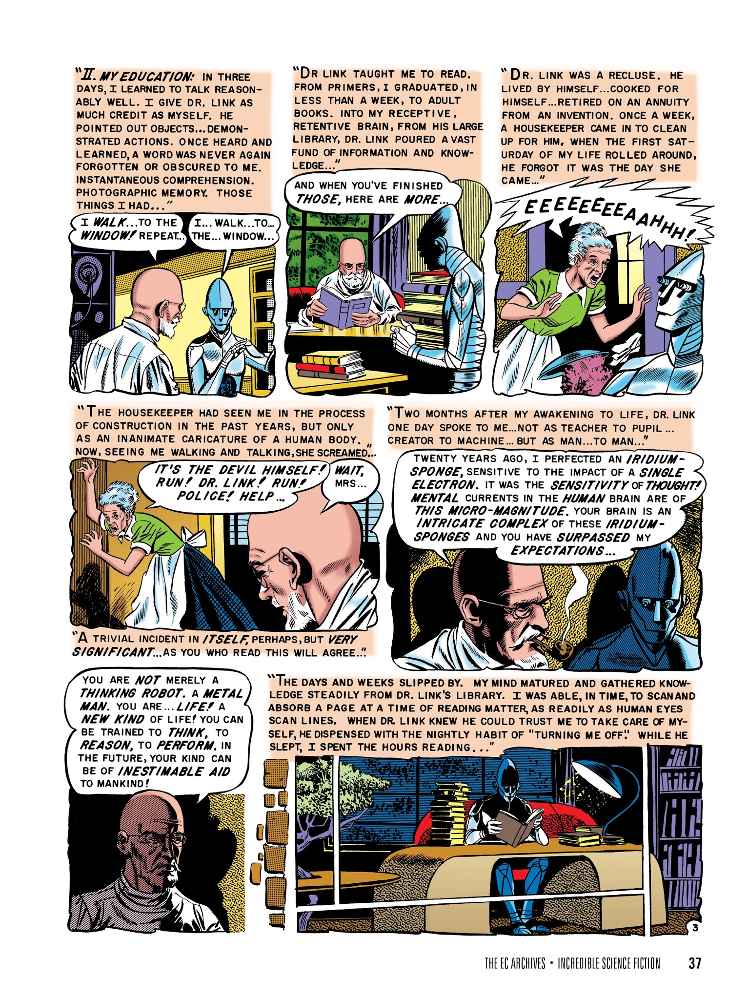 Read online The EC Archives: Incredible Science Fiction comic -  Issue # TPB - 39