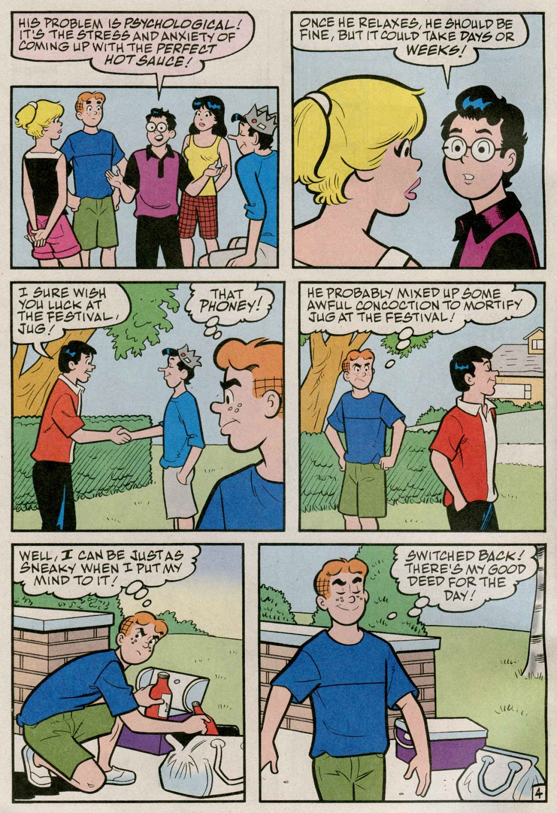 Archie's Pal Jughead Comics issue 190 - Page 5