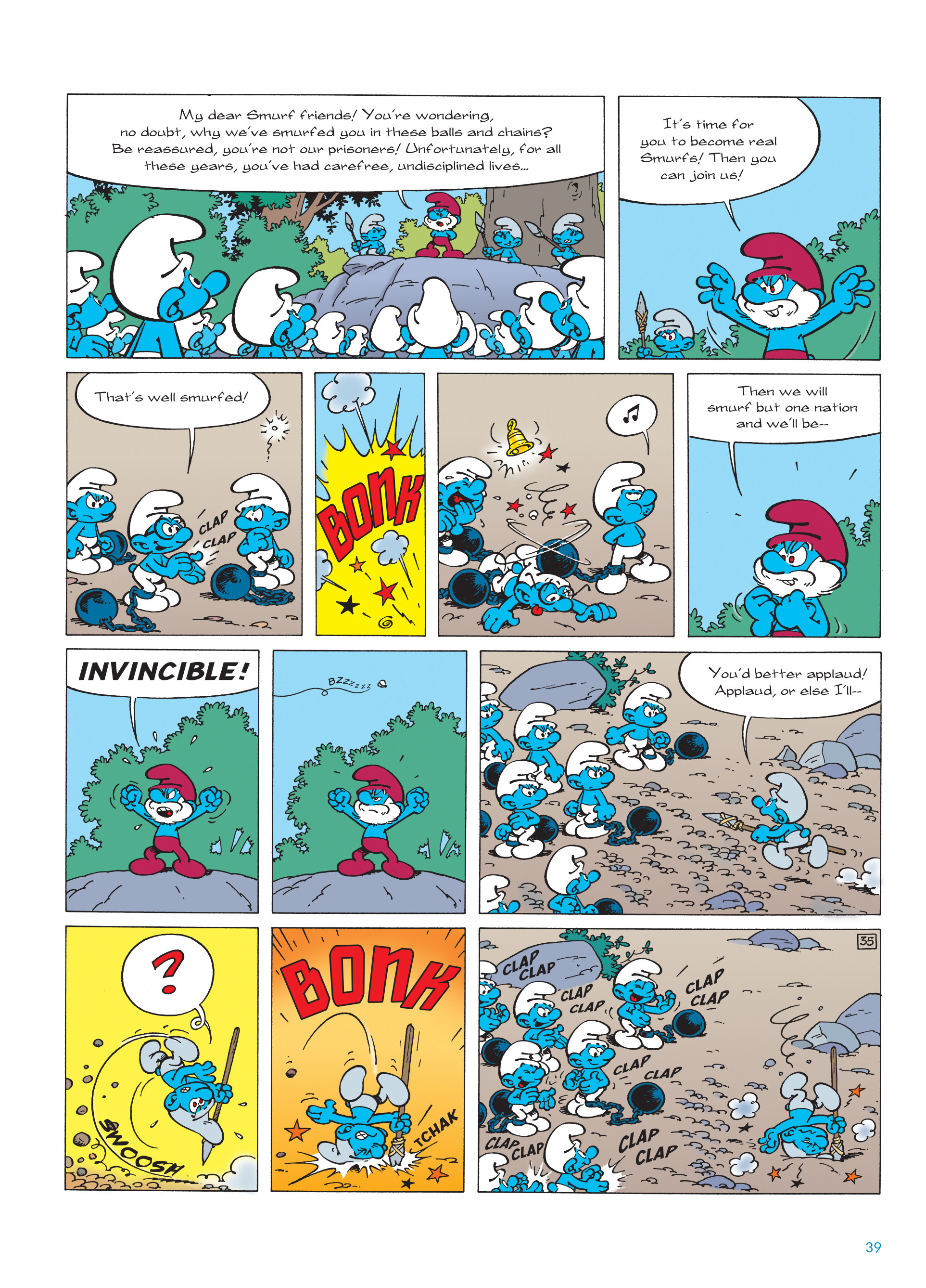 Read online The Smurfs comic -  Issue #22 - 40