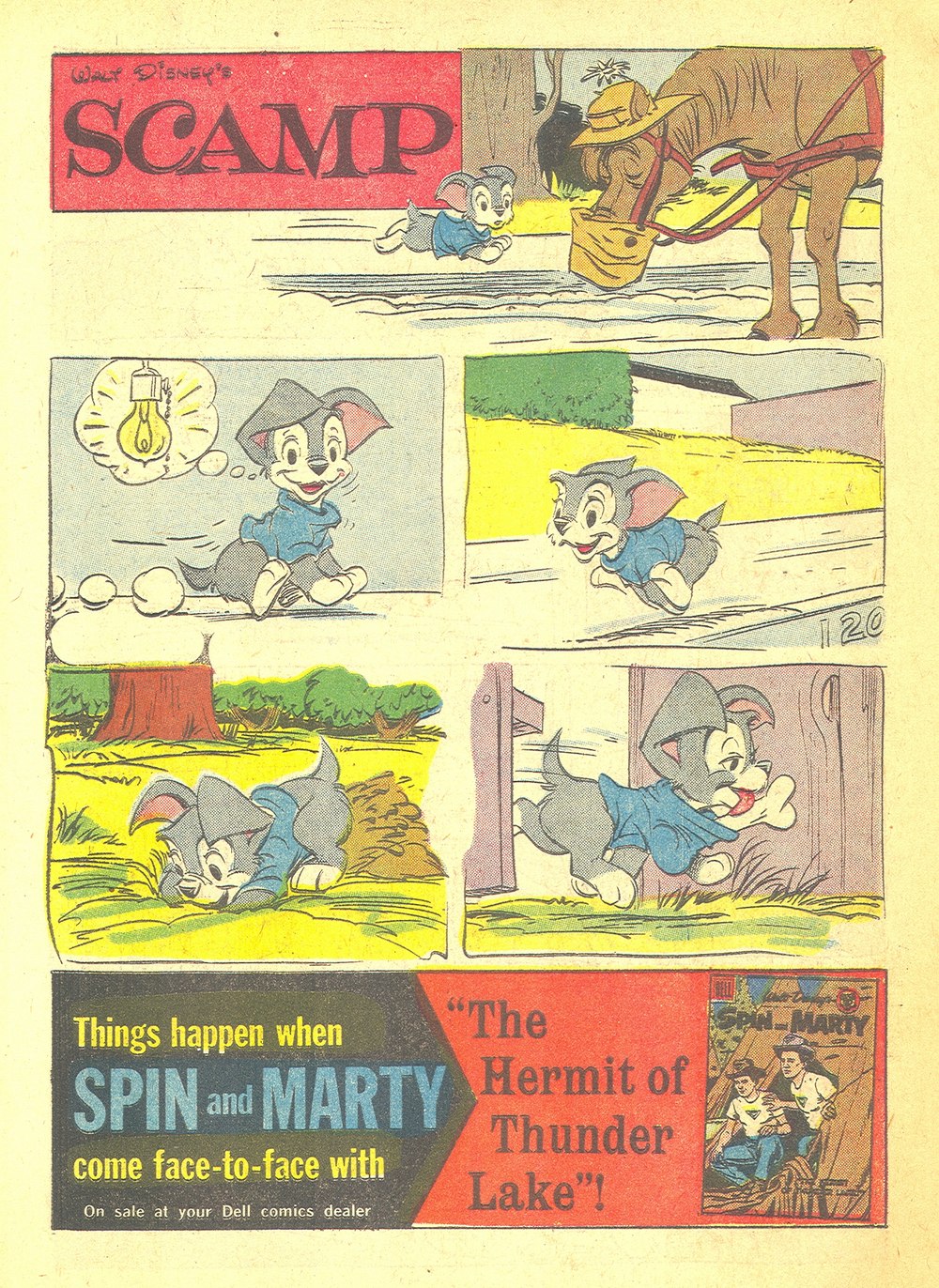 Read online Scamp (1958) comic -  Issue #6 - 34