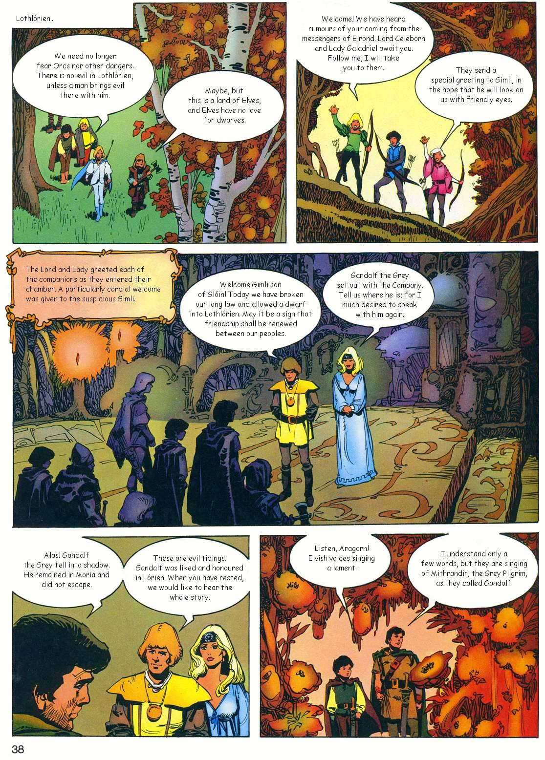 Read online El Señor de los Anillos comic -  Issue #2 - 34