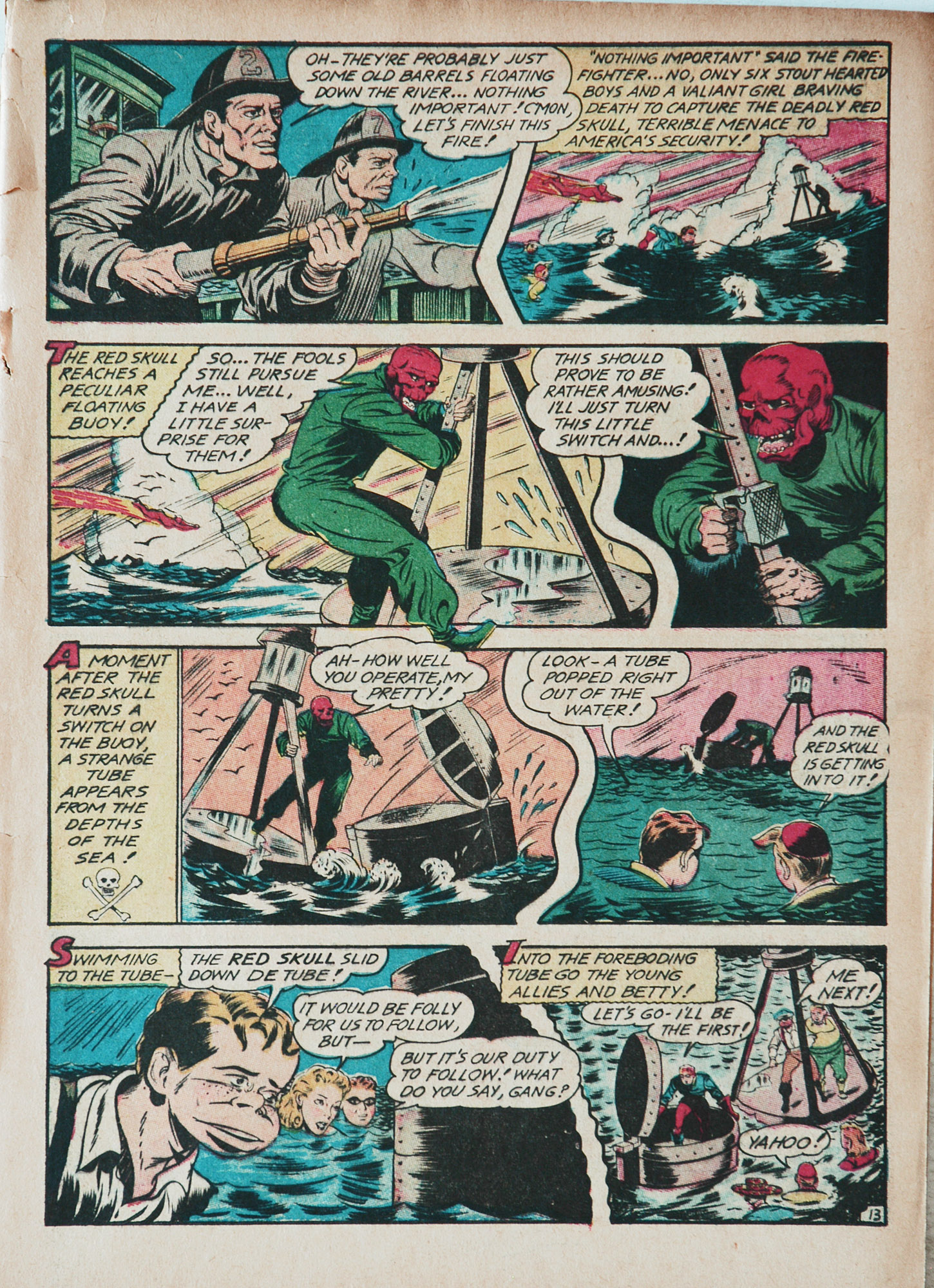 Read online Young Allies Comics comic -  Issue #4 - 15