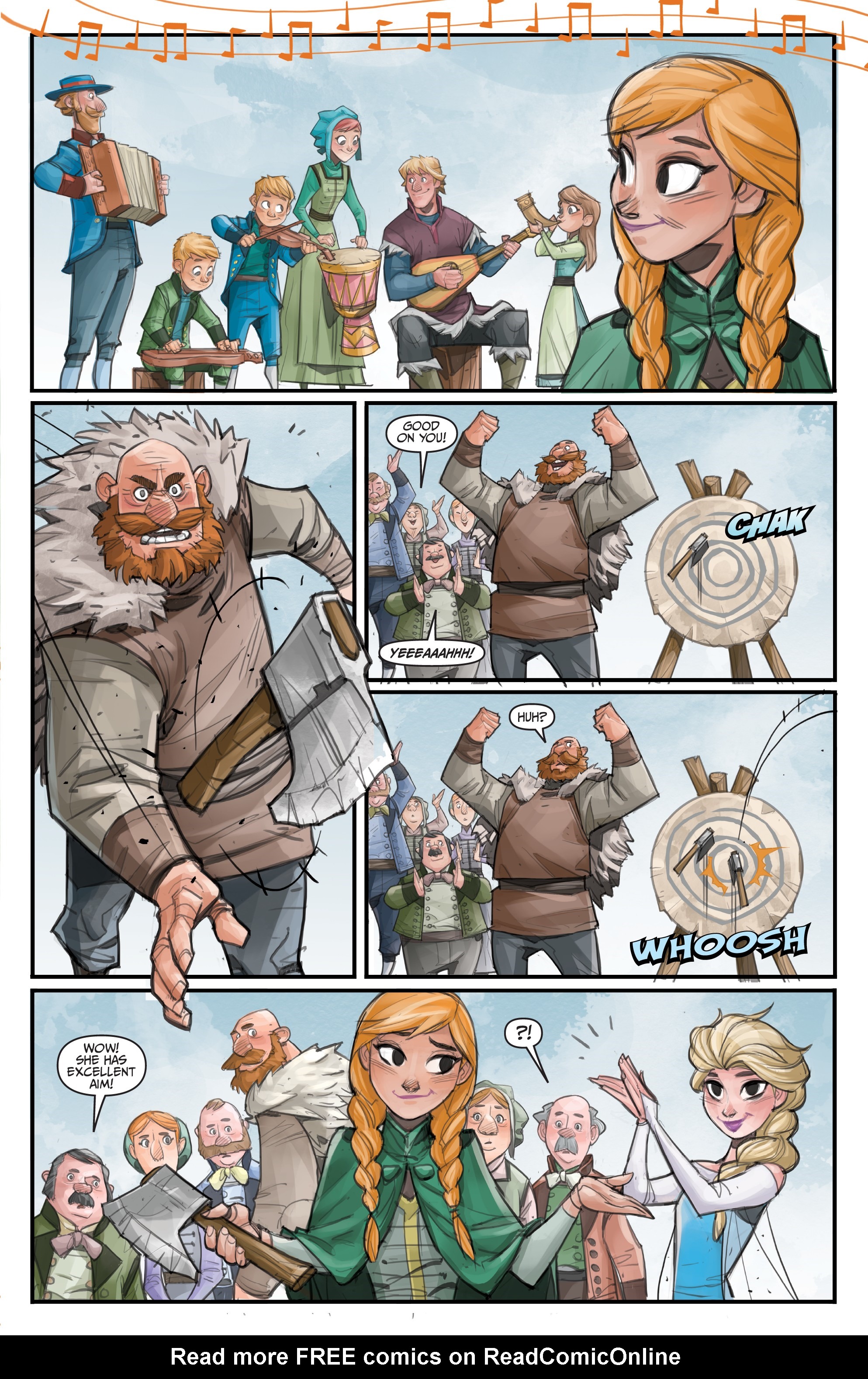 Read online Disney Frozen: Reunion Road comic -  Issue #3 - 19