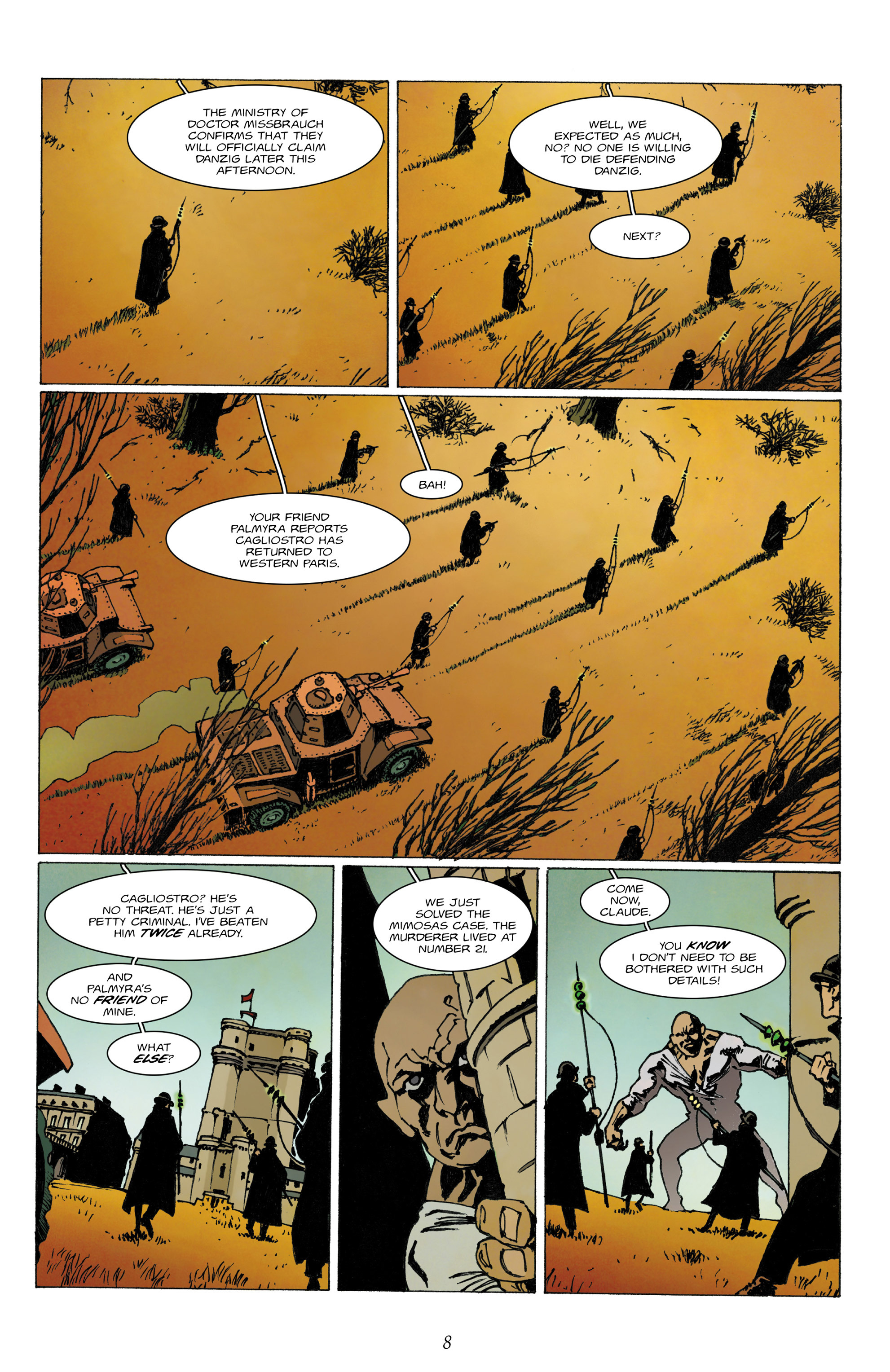 Read online The Chimera Brigade comic -  Issue #2 - 9