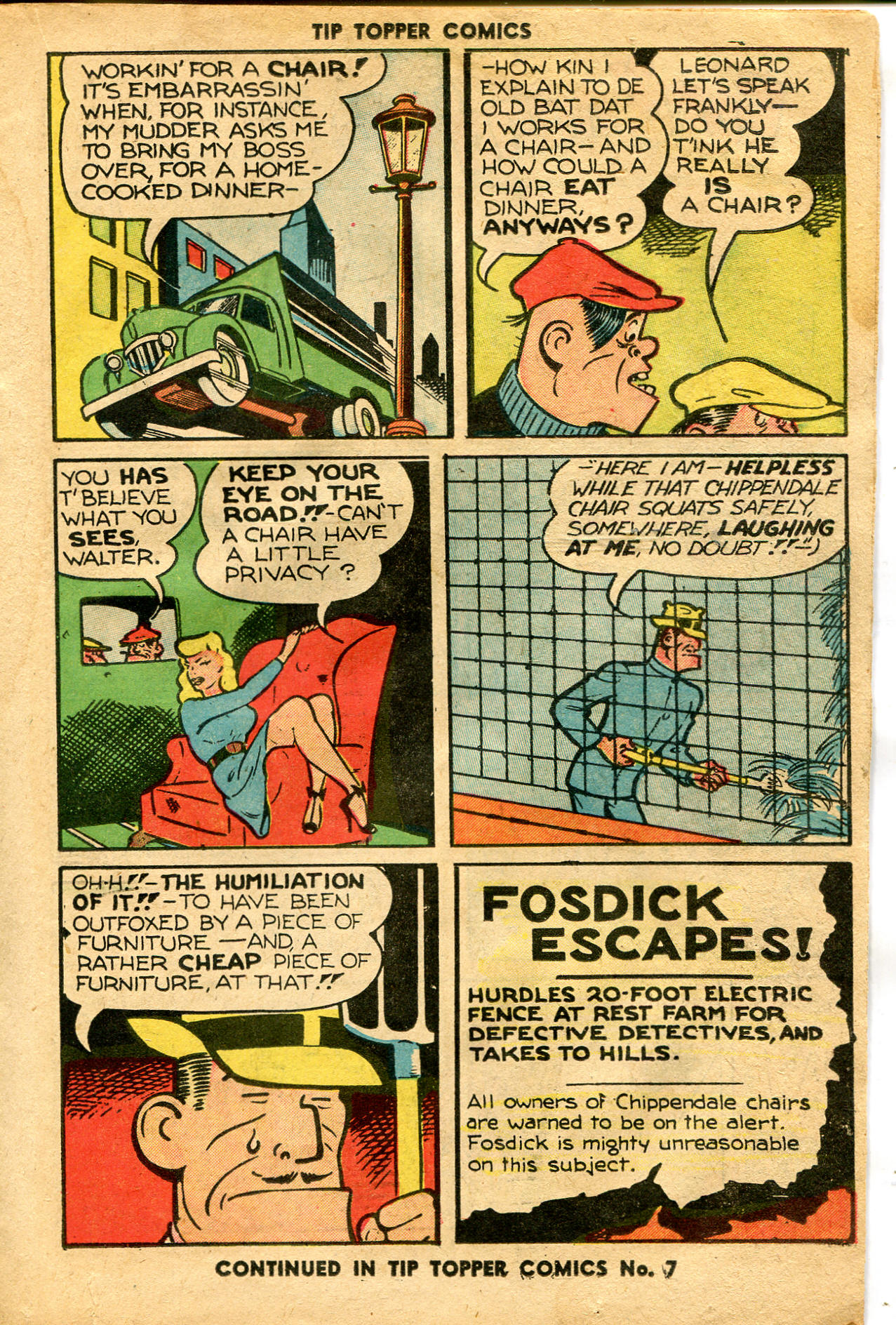 Read online Tip Topper Comics comic -  Issue #6 - 15