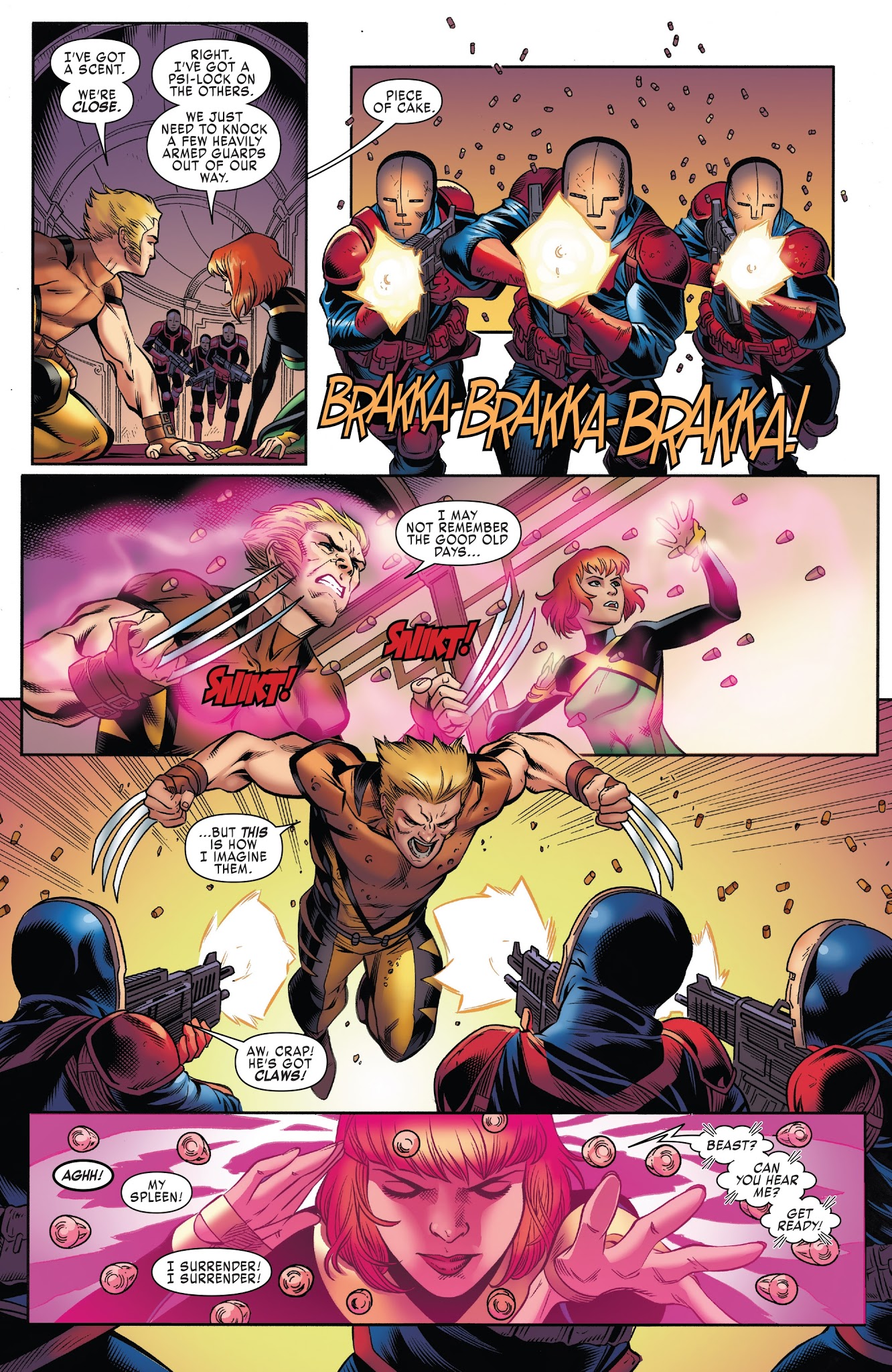 Read online X-Men: Blue comic -  Issue #9 - 7