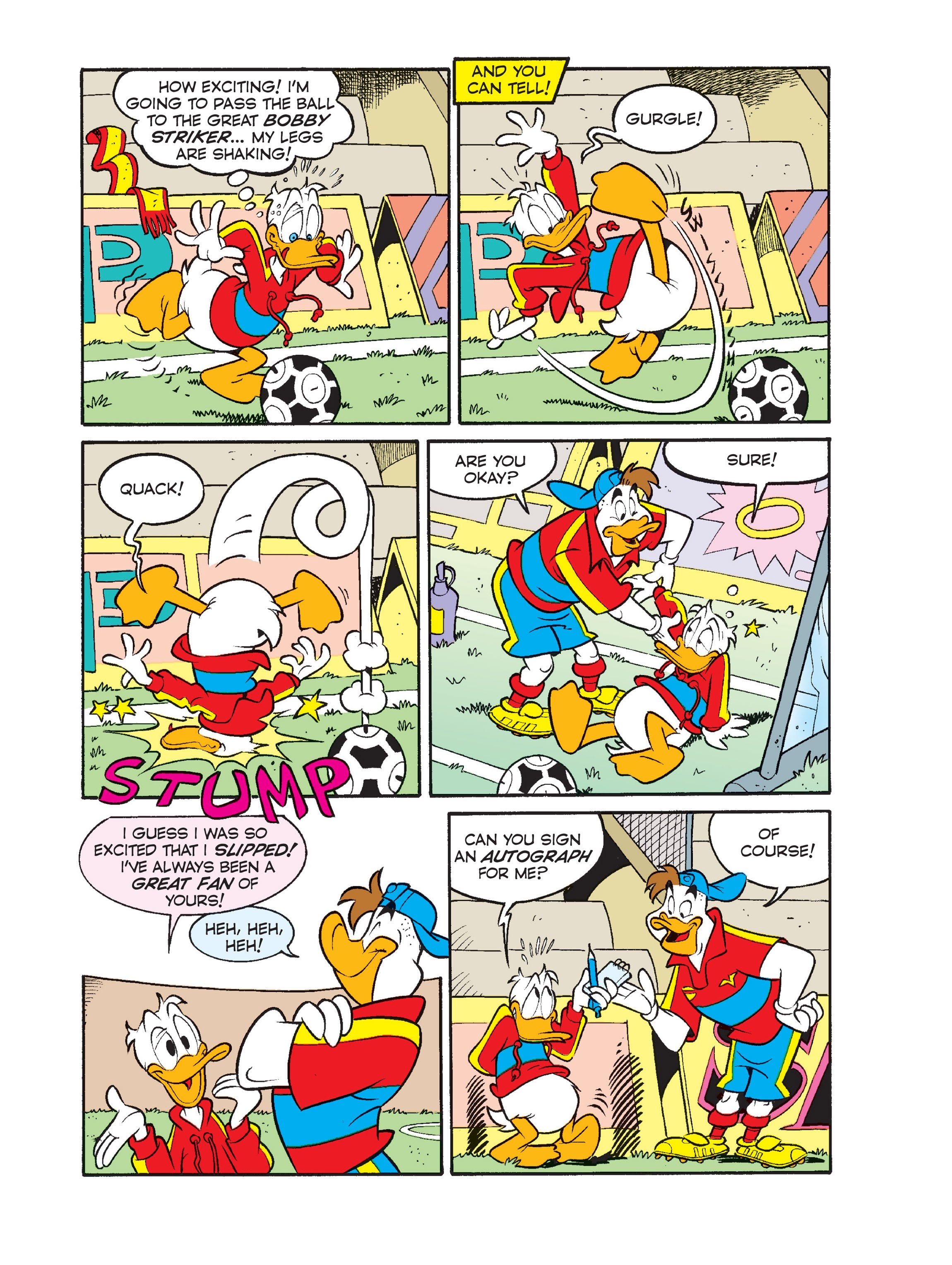 Read online Superduck and the World Champion of Soccer comic -  Issue # Full - 7